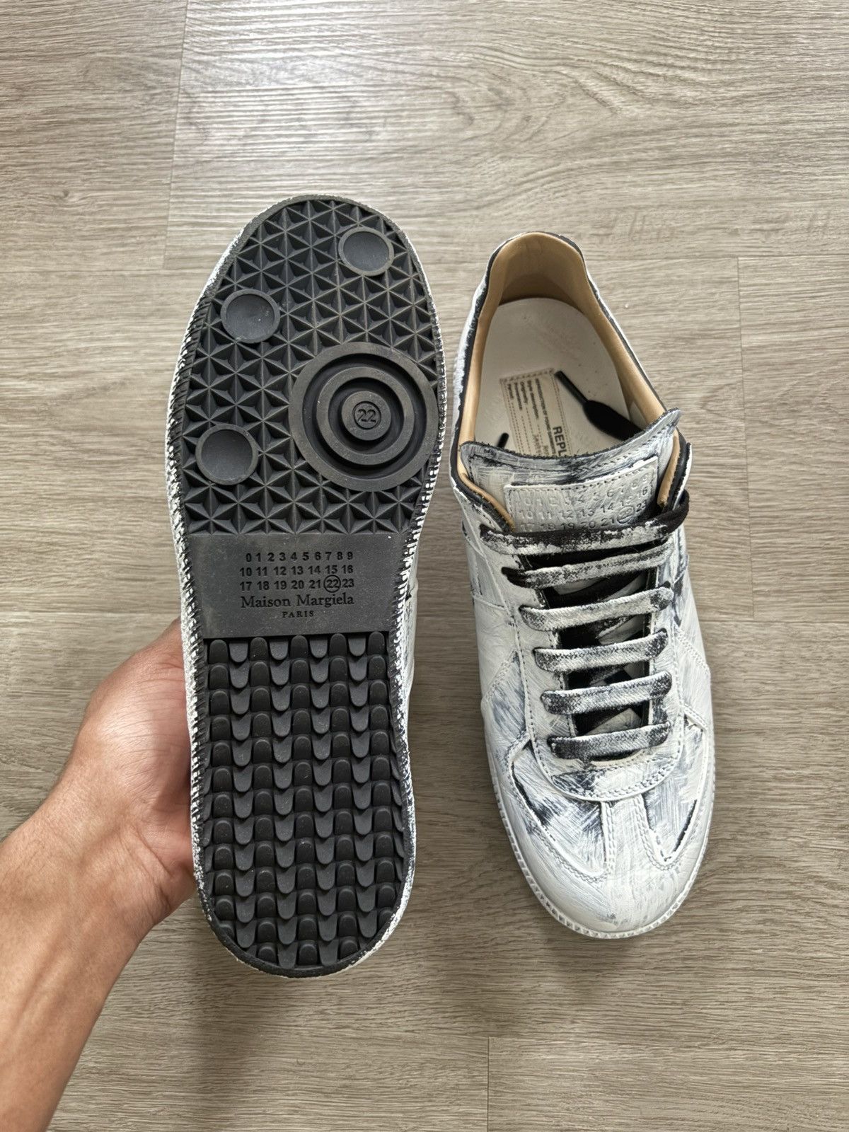 Maison Margiela Maison Margiela Paint Replica Gats Size US 8.5 / EU 41-42 - 8 Thumbnail