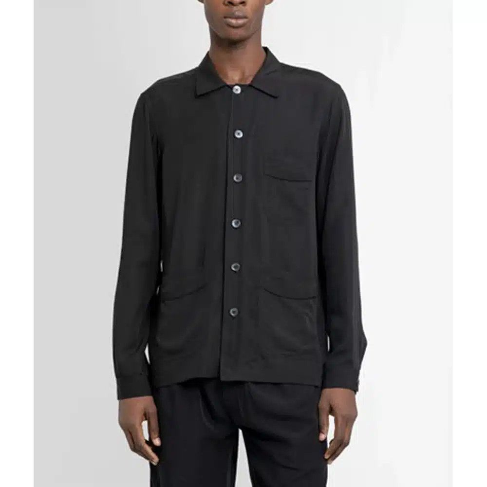 Tom Ford o1loc1c1124 HXH002 Casual Shirt in Black Size US L / EU 52-54 / 3 - 1 Preview