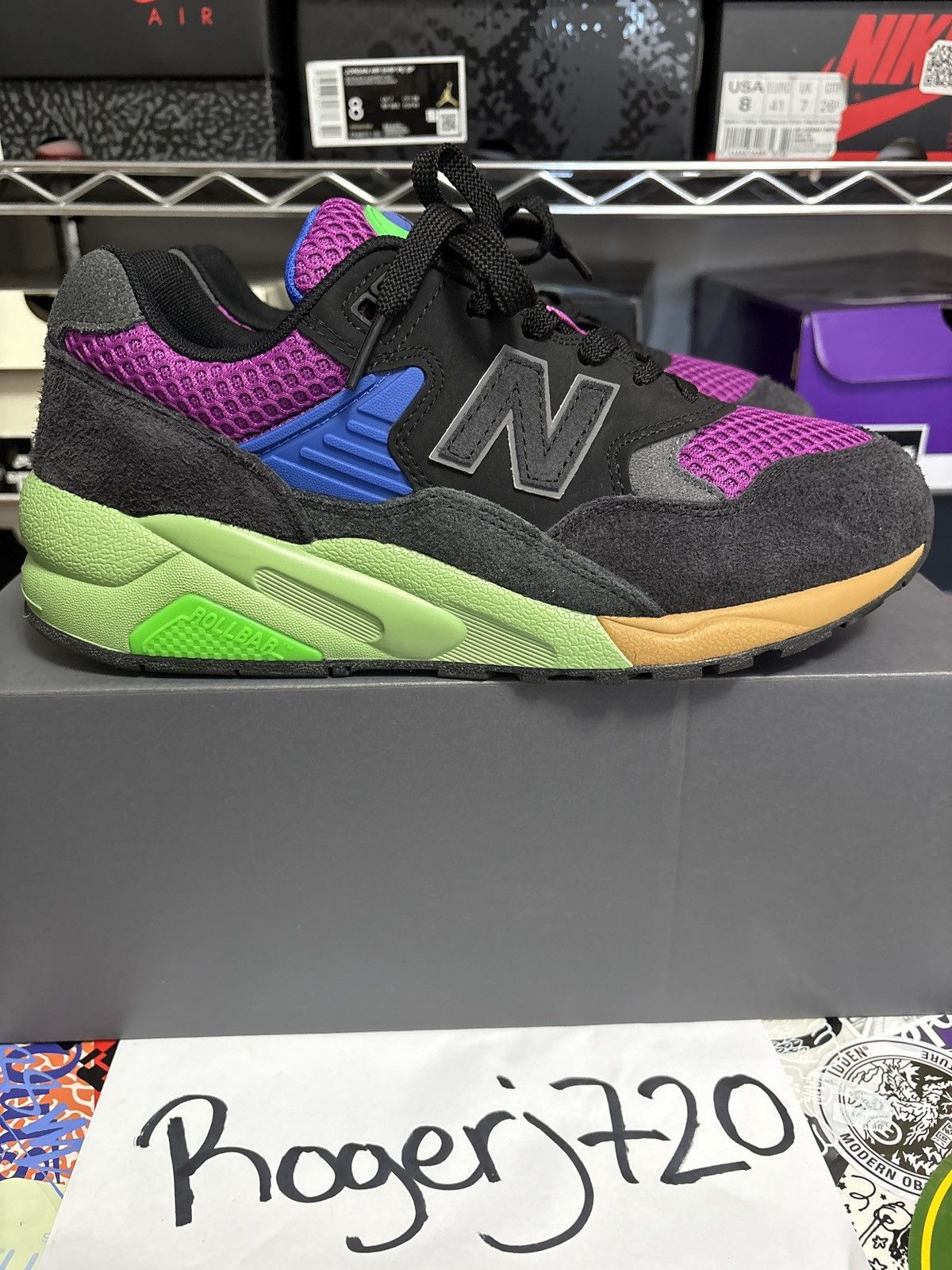 New Balance New Balance 580 Phantom Multi-color Size US 8 / EU 41 - 3 Thumbnail