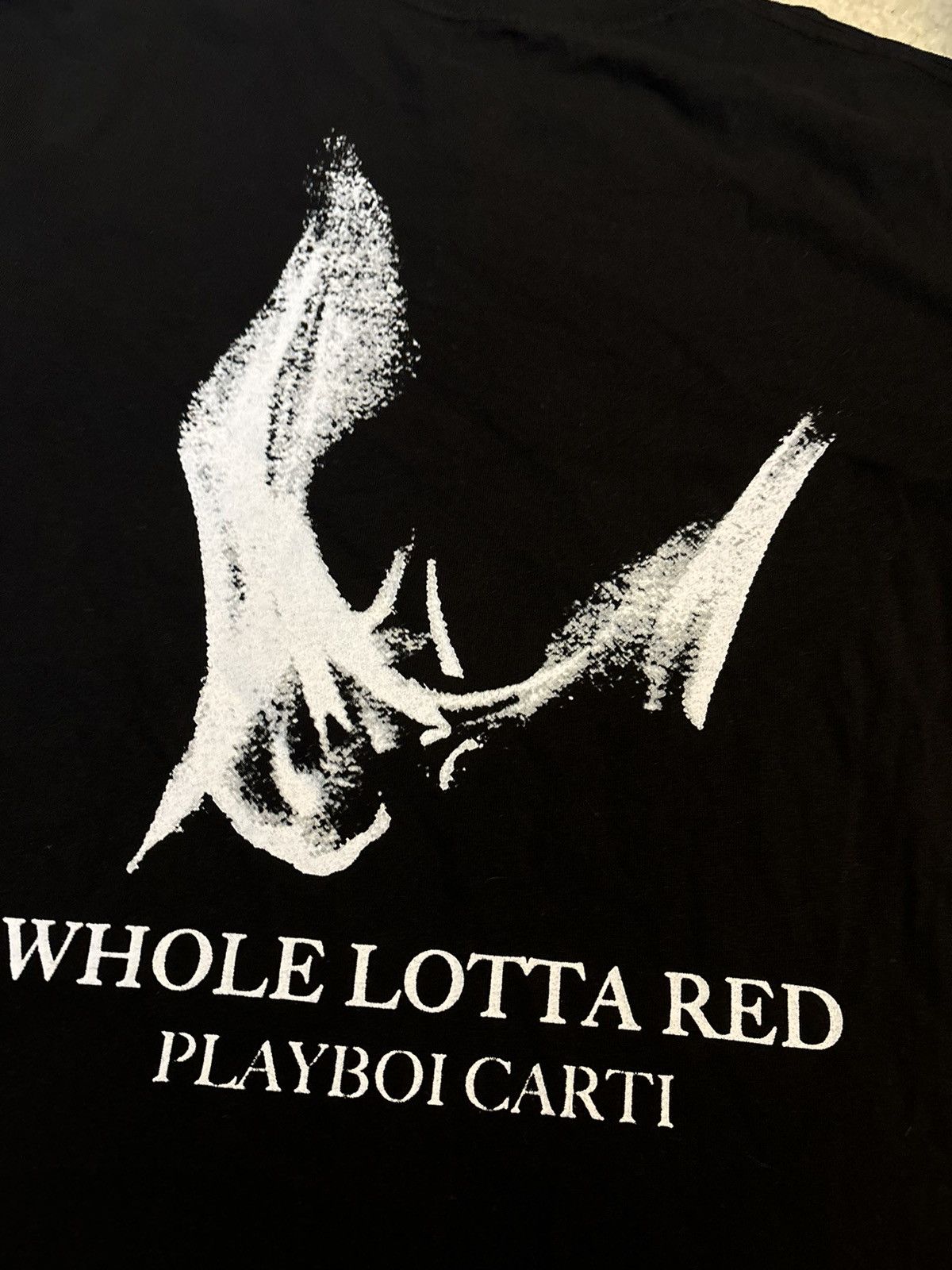 Playboi Carti Playboi Carti Whole Lotta Red Merch Hands Graphic Tee Black Size US S / EU 44-46 / 1 - 5 Thumbnail