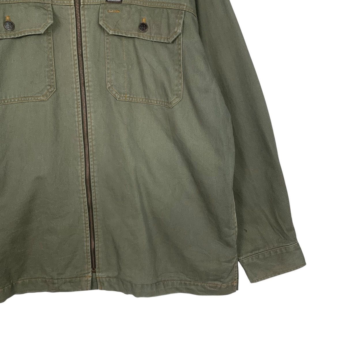 Japanese Brand MAUI And Sons Double Pocket Green Chore Jacket #1804-C16 Size US XL / EU 56 / 4 - 4 Thumbnail