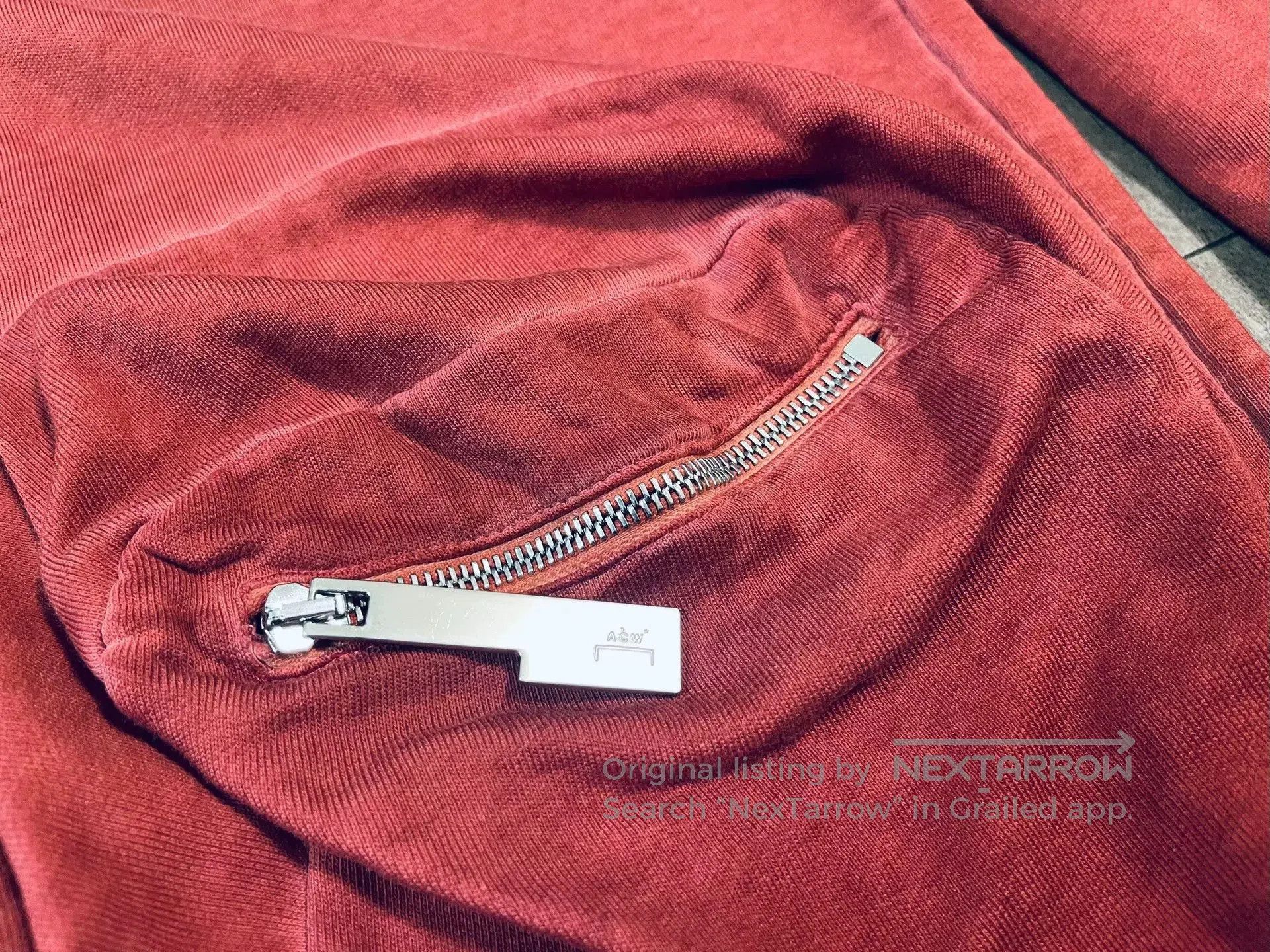 A-COLD-WALL* A COLD WALL Red Washed Sweatshirt. Size US M / EU 48-50 / 2 - 3 Thumbnail
