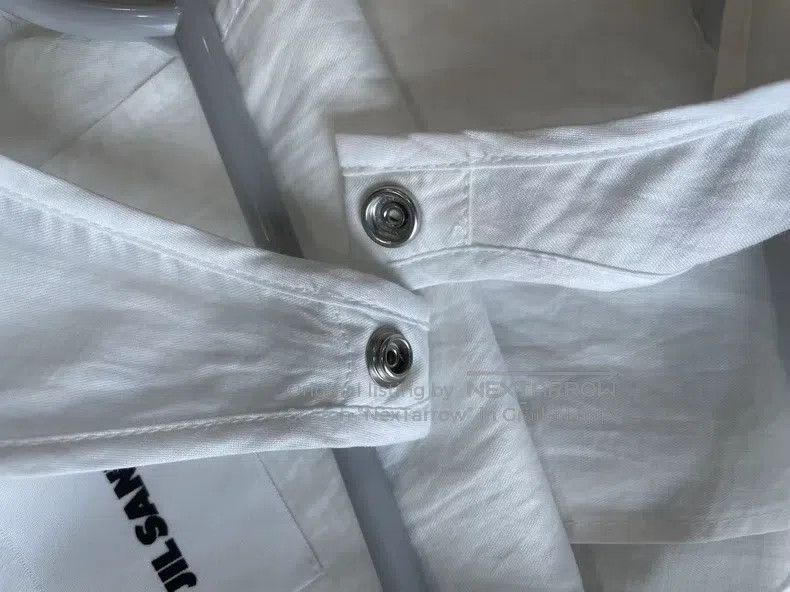 Jil Sander Jil Sander size 34 White Dress Size M / US 6-8 / IT 42-44 - 7 Thumbnail