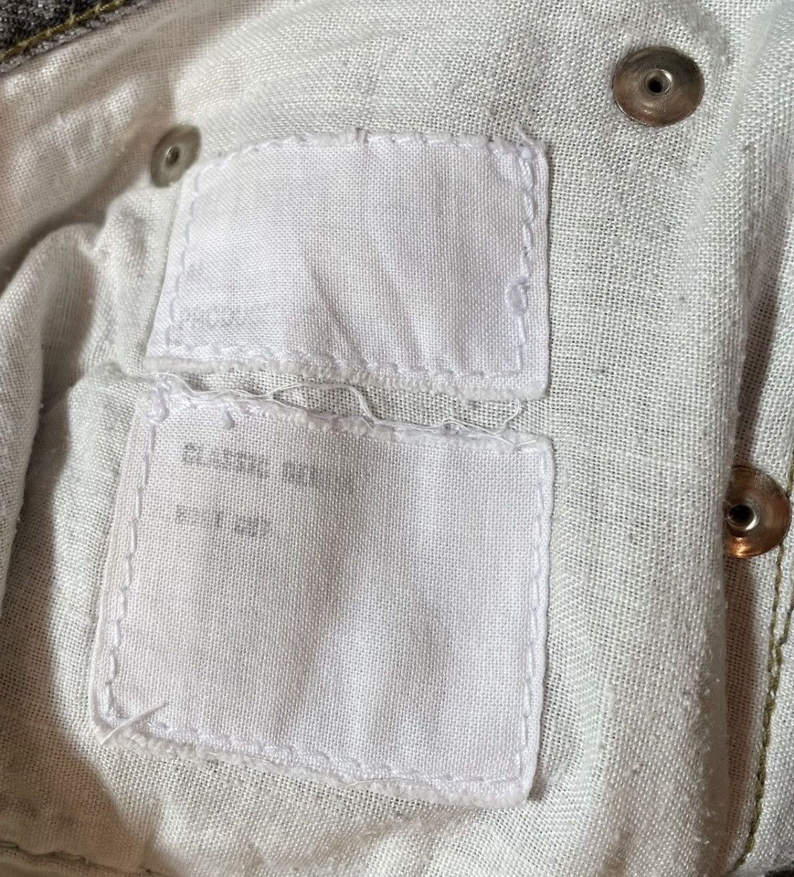 Helmut Lang Vintage helmut lang classic light grey denim jeans Size US 31 - 4 Thumbnail