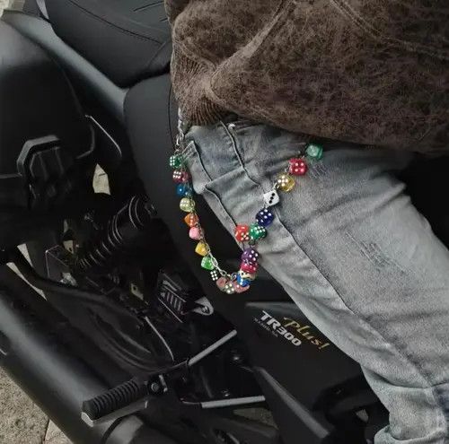 Other Multi Dice Waist Pants Keychain Size ONE SIZE - 1 Thumbnail