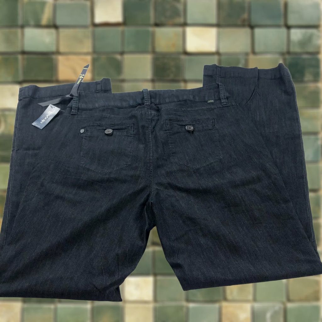AG Jeans Jag Jeans Curvy Fit 14 Bootcut Denim Jeans High Rise Blue 34W 33L 5-Pocket Stretch Womens Jeans Size 36" / US 14 / IT 50 - 1 Thumbnail