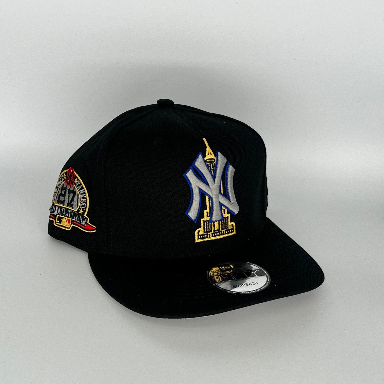 New Era Black New York Yankees 27 World Championships New Era MLB Size ONE SIZE - 1 Thumbnail