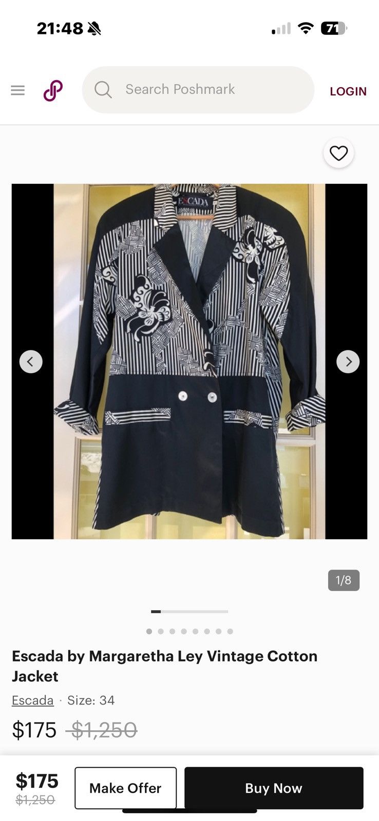 Escada Escada by Margaretha Ley jacket Size M / US 6-8 / IT 42-44 - 3 Thumbnail