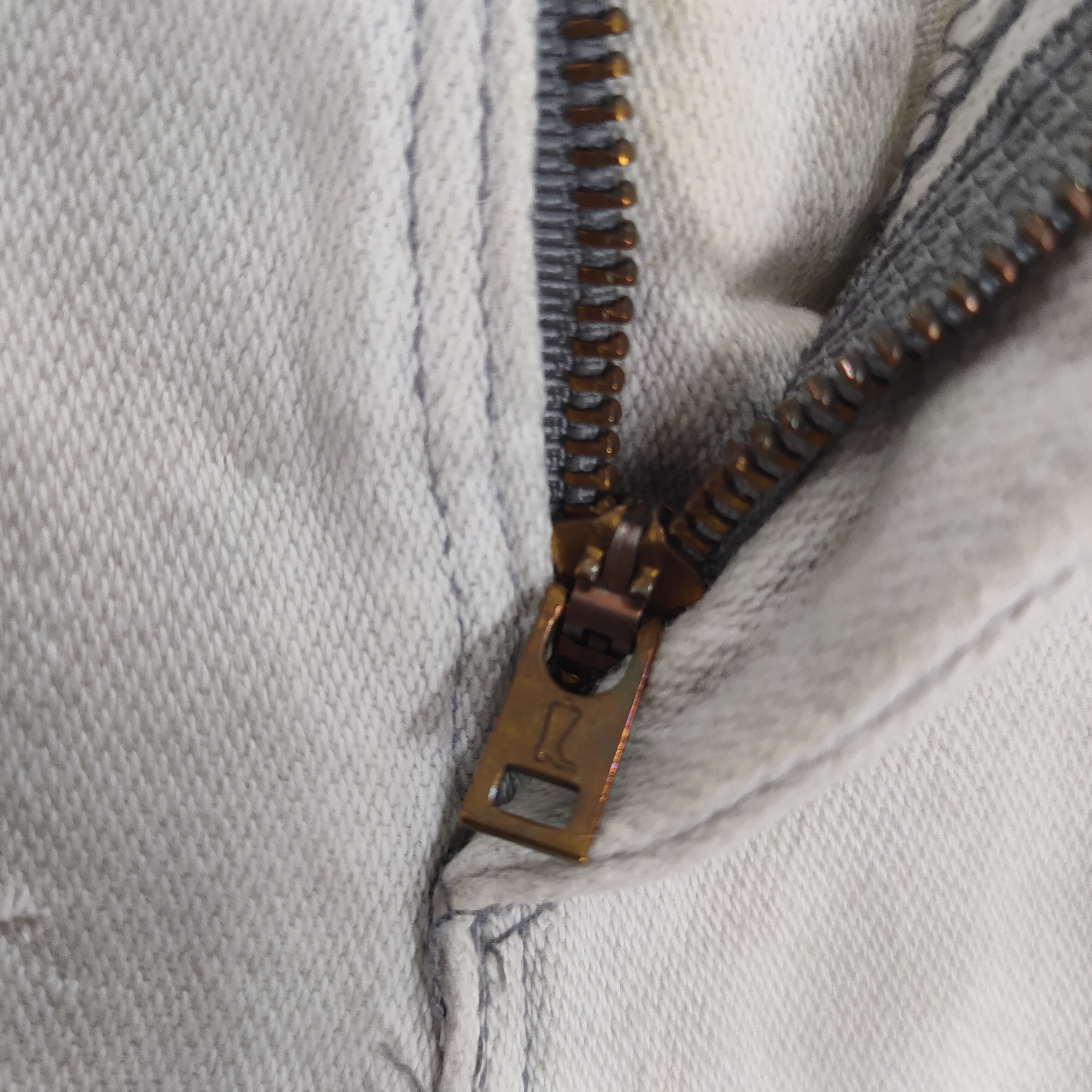 Other VINTAGE WRANGLER FADED WHITE DENIM JEAN PANTS Size US 32 / EU 48 - 11 Thumbnail
