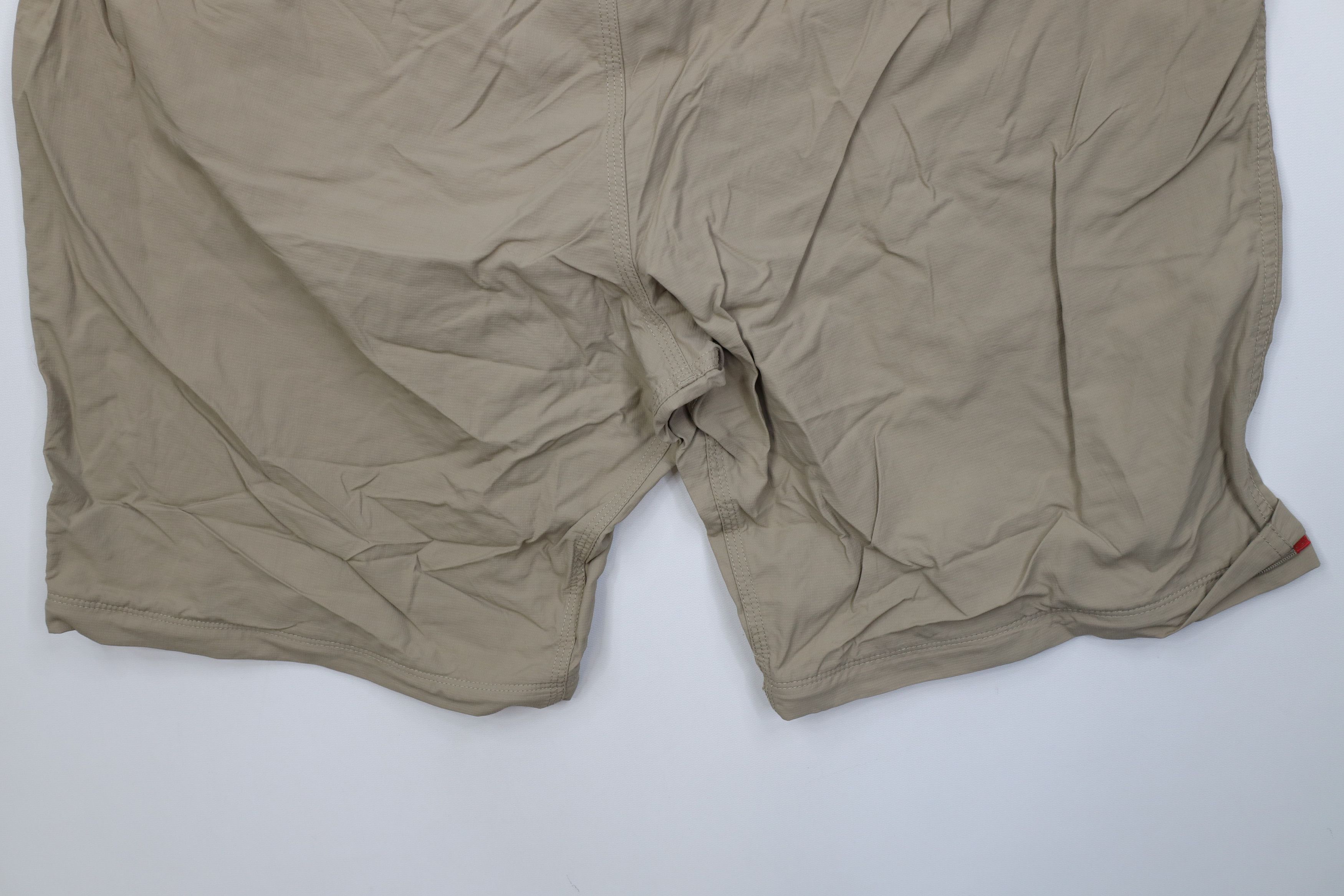 The North Face Vintage Y2K The North Face Spell Out Trekking Shorts Beige Size US 40 / EU 56 - 14 Thumbnail