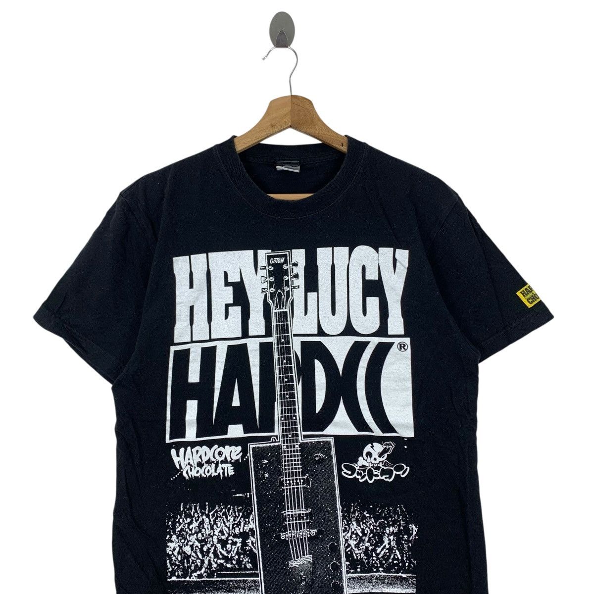 Vintage HEY LUCY HARDCORE Chocolate Higashi Nakano The One Shirt Size US L / EU 52-54 / 3 - 2 Thumbnail