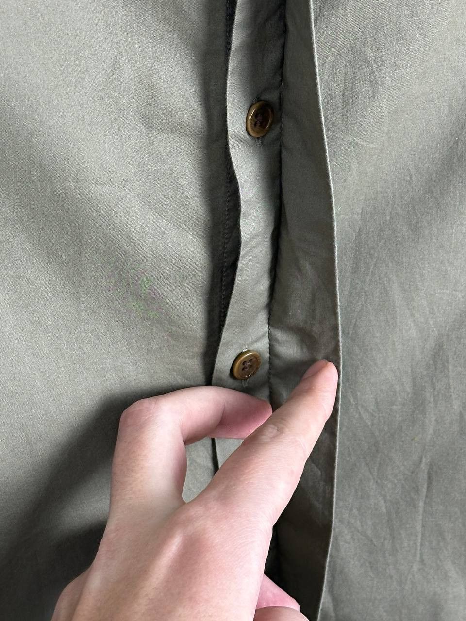 Allsaints × Japanese Brand Avantgarde Military Allsaints Vintage LS Shirt Size L Size US L / EU 52-54 / 3 - 6 Thumbnail