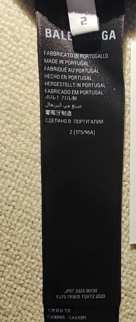 Balenciaga Balenciaga24ss Tower Bitcoin 2-in-1 Mud Dye S 2412-Nextarrow Size US M / EU 48-50 / 2 - 6 Thumbnail