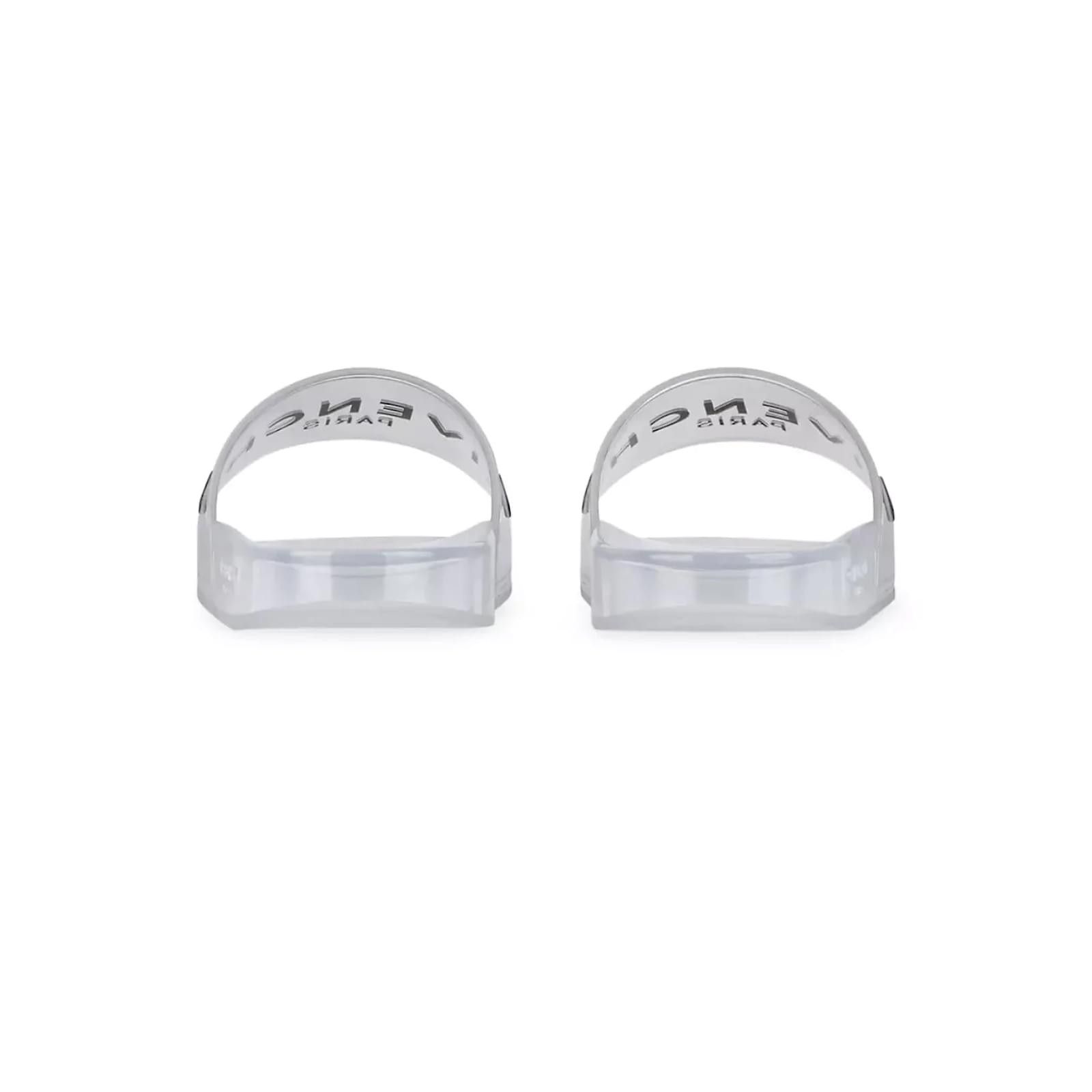 Givenchy o1loc1c0724 Transparent Sandals in White Size US 10 / IT 40 - 3 Thumbnail