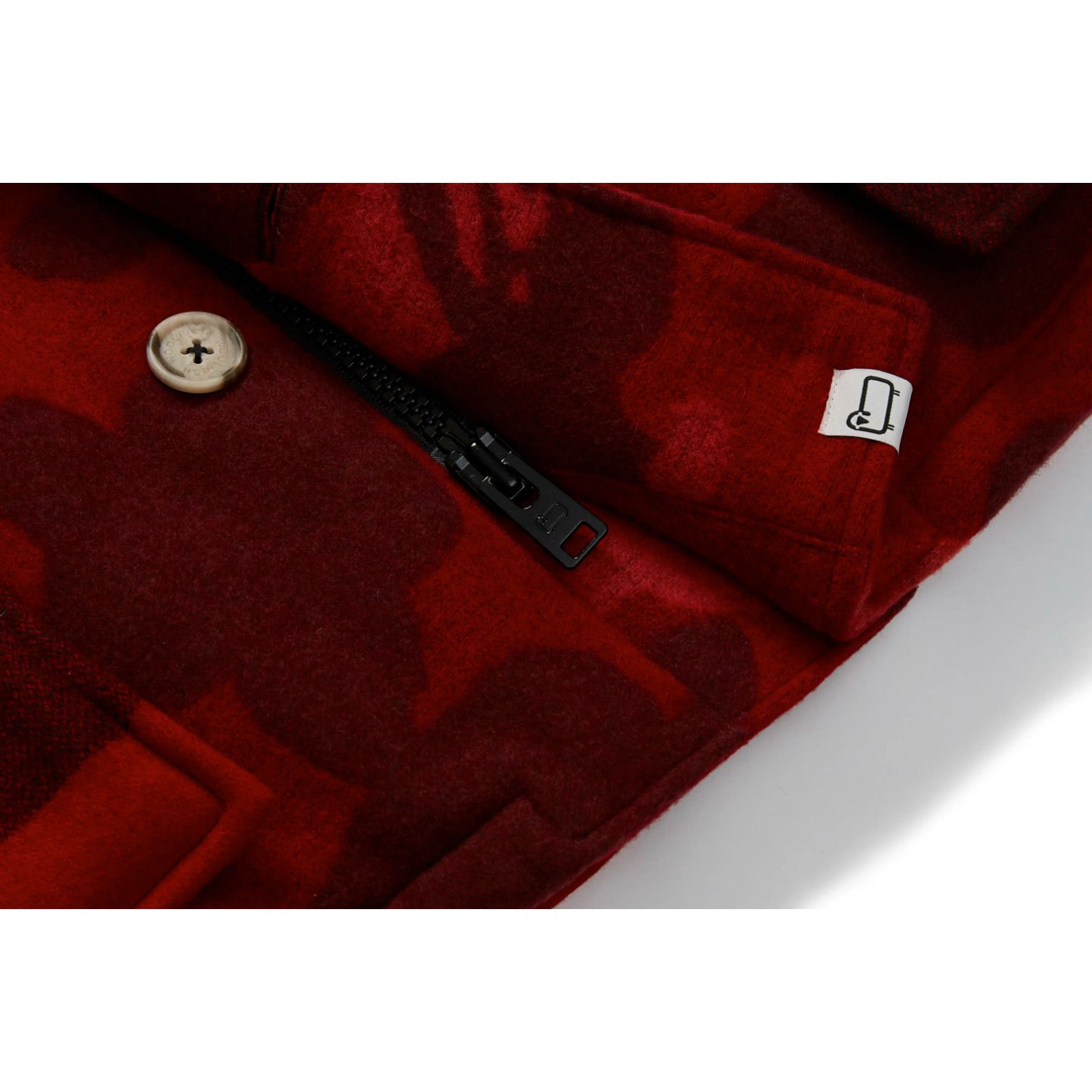 Bape Bape X Woolrich Red Arctic Parka Jacket Size Large Size US L / EU 52-54 / 3 - 7 Thumbnail