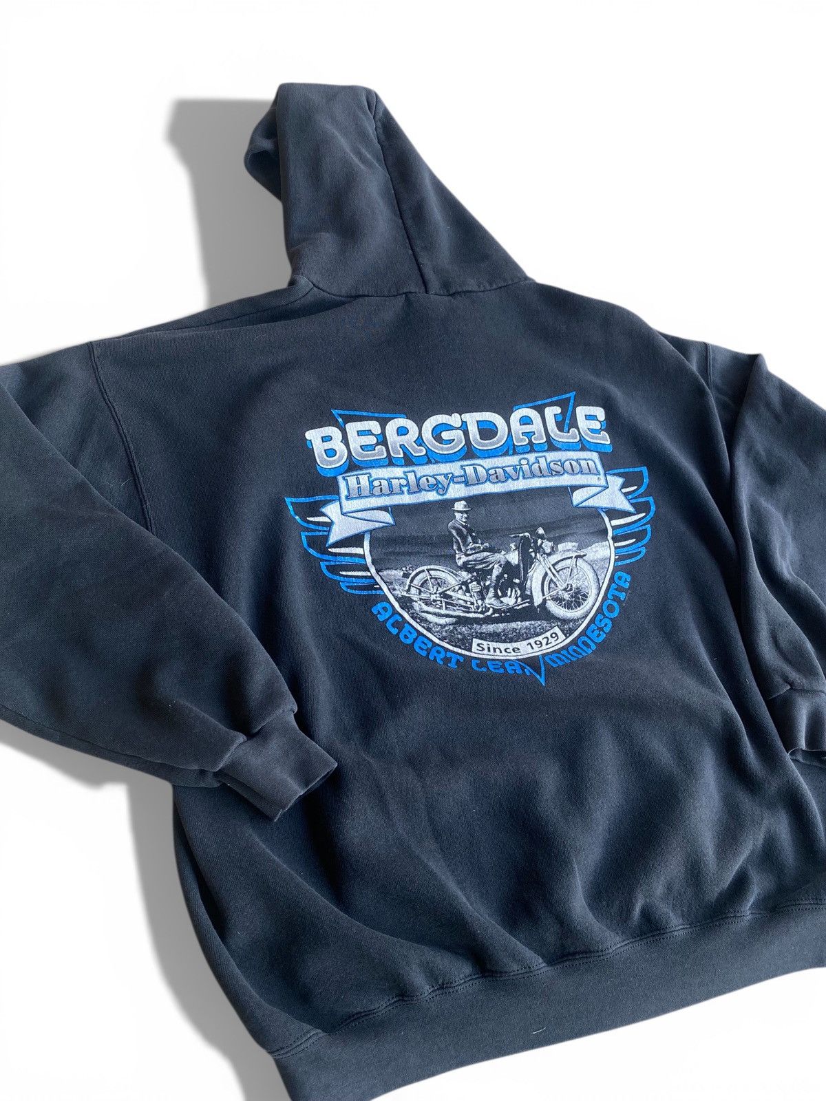 Vintage Harley Davidson Feel The Heat 1998 Hoodie
