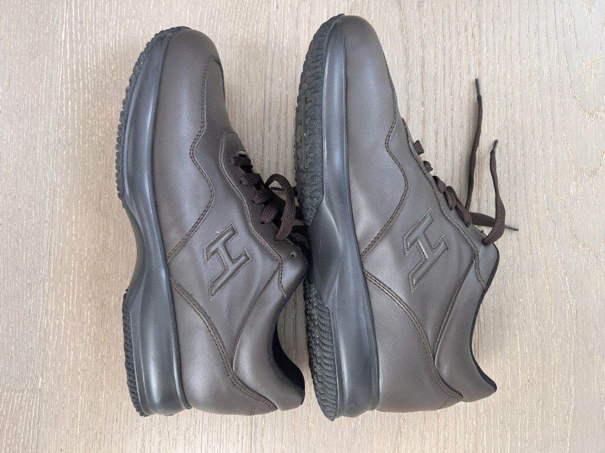 Hogan Brand new hogan high top leather sneakers Size US 10.5 / EU 43-44 - 2 Thumbnail
