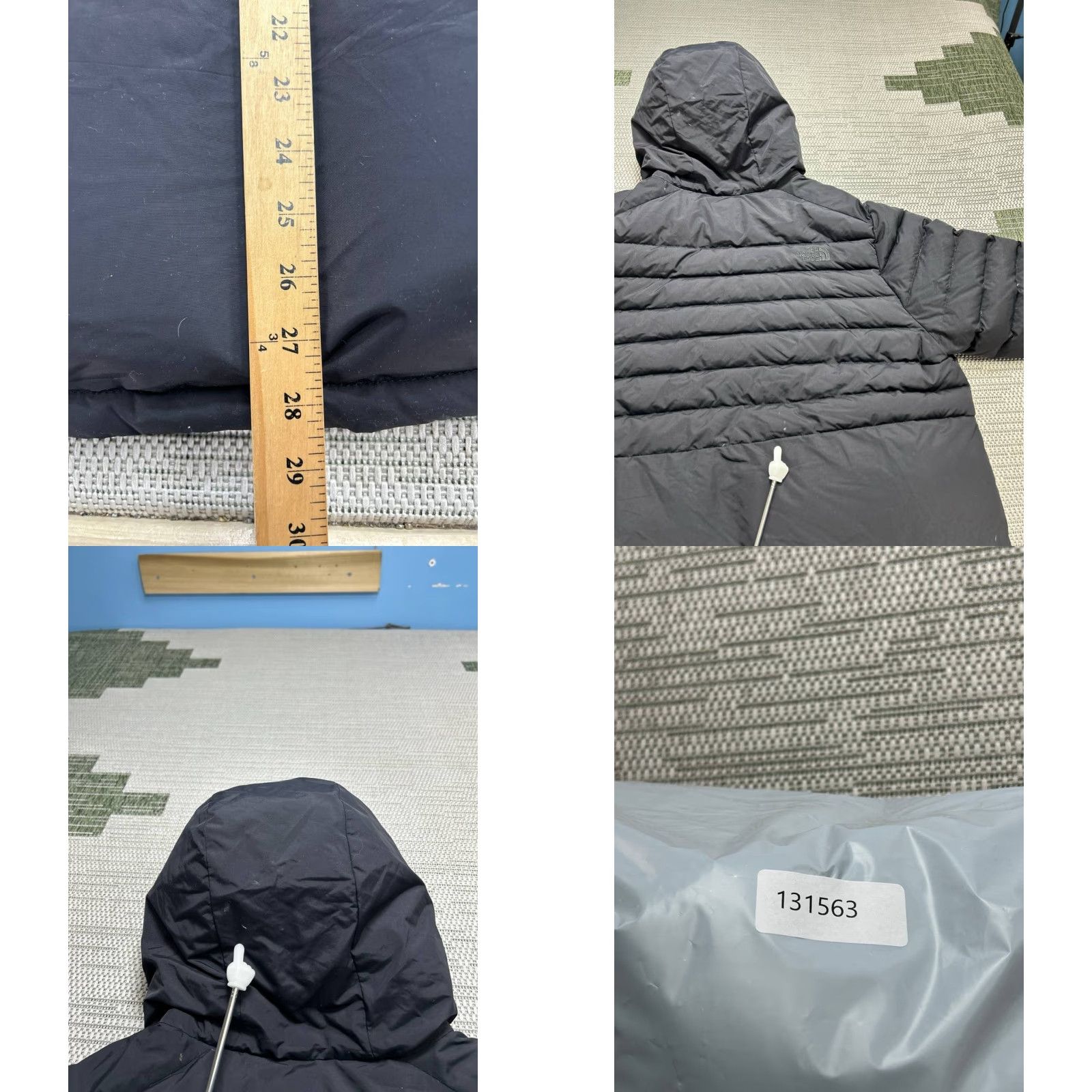 The North Face The North Face Jacket Mens XL Black 550 Down Insulated Full Zip Puffer Size US XL / EU 56 / 4 - 9 Thumbnail
