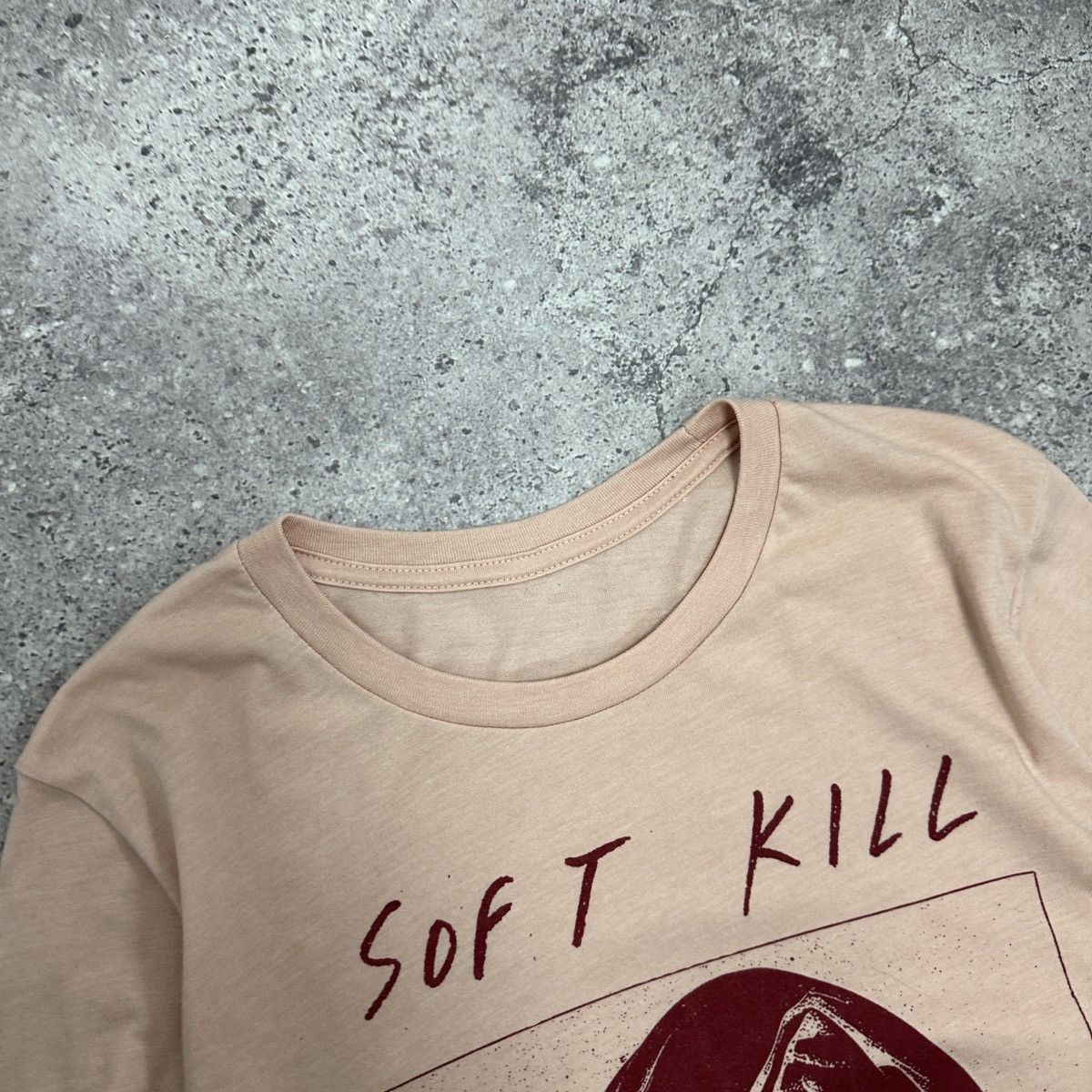 Rap Tees Soft Kill Bunny Room I kept drifting away tee Holy Mary y2k Size US M / EU 48-50 / 2 - 4 Thumbnail