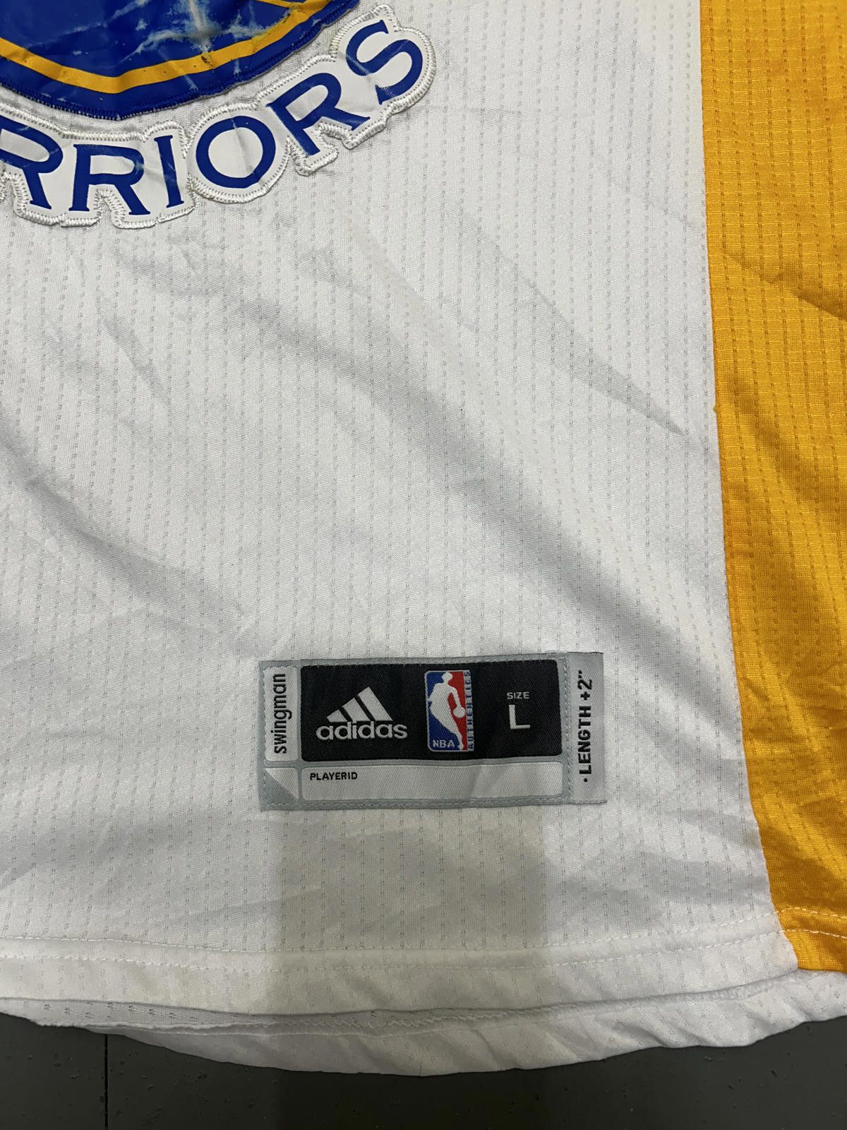 Adidas Adidas Golden State Warriors Kevin Durant Jersey - Size L Size US L / EU 52-54 / 3 - 3 Thumbnail
