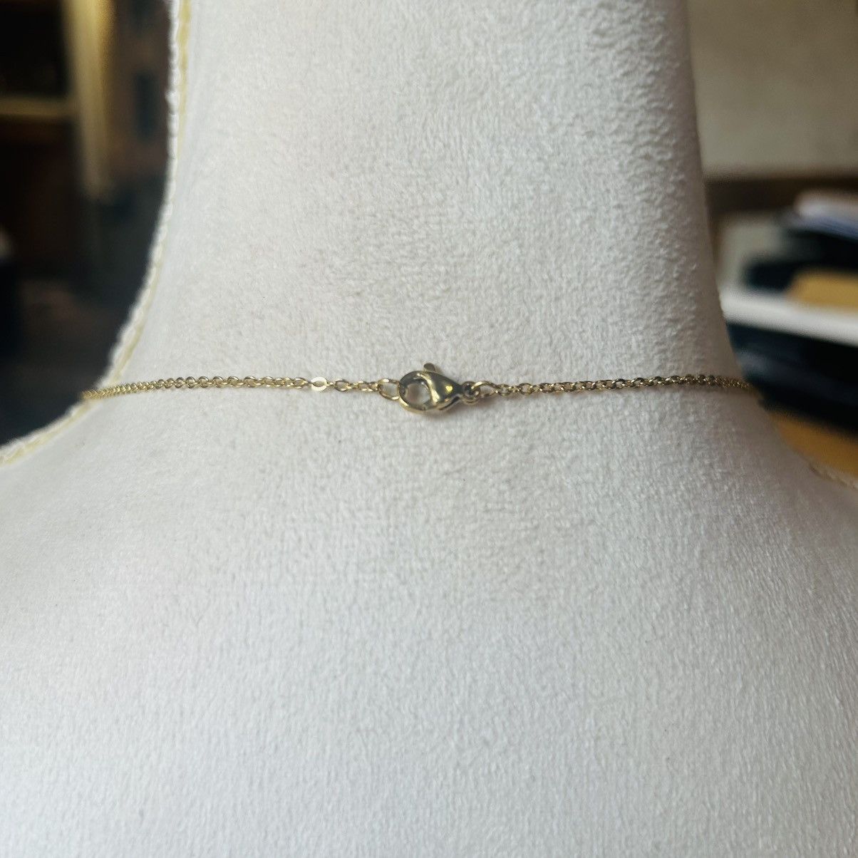 Handmade Handcrafted vintage bead drop pendant on chain necklace Size ONE SIZE - 5 Thumbnail