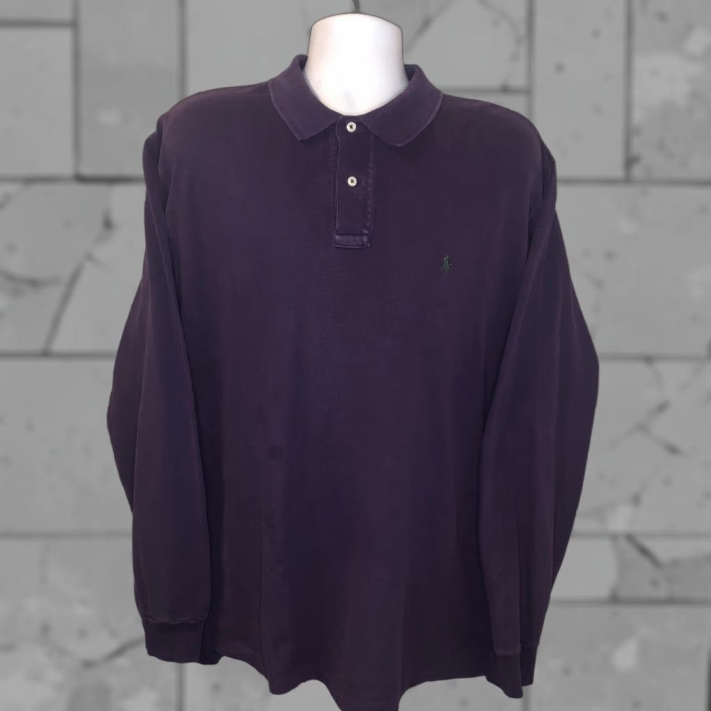 Polo Ralph Lauren Polo Ralph Lauren Purple Polo Longsleeve Mens L Shirt Button-Up Collared Long Sleeve Purple Polo Solid Vintage No (adjusted) Size US L / EU 52-54 / 3 - 1 Thumbnail
