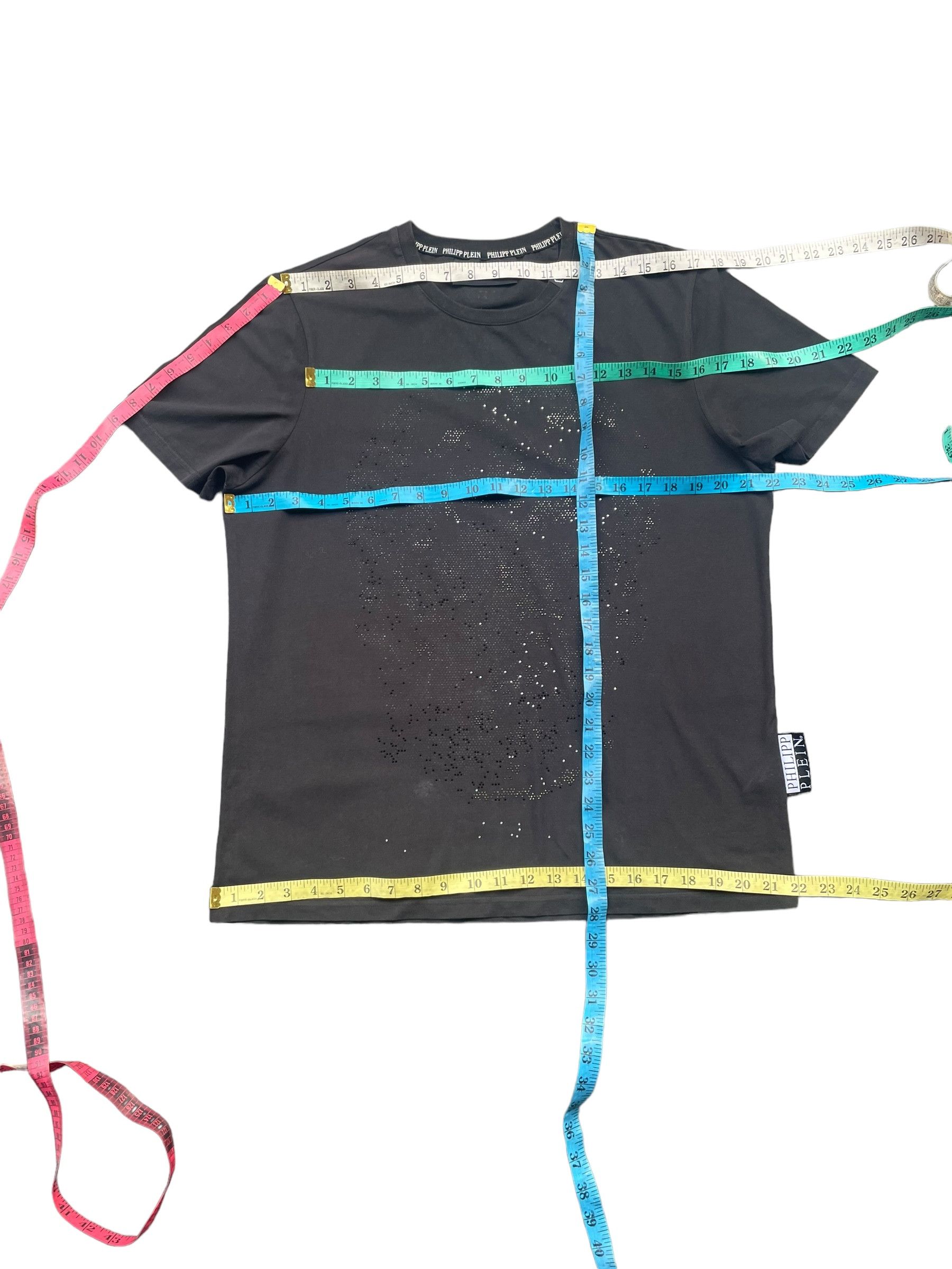 Designer Philipp Plein Skull Beads Design Tshirt Size US L / EU 52-54 / 3 - 9 Thumbnail