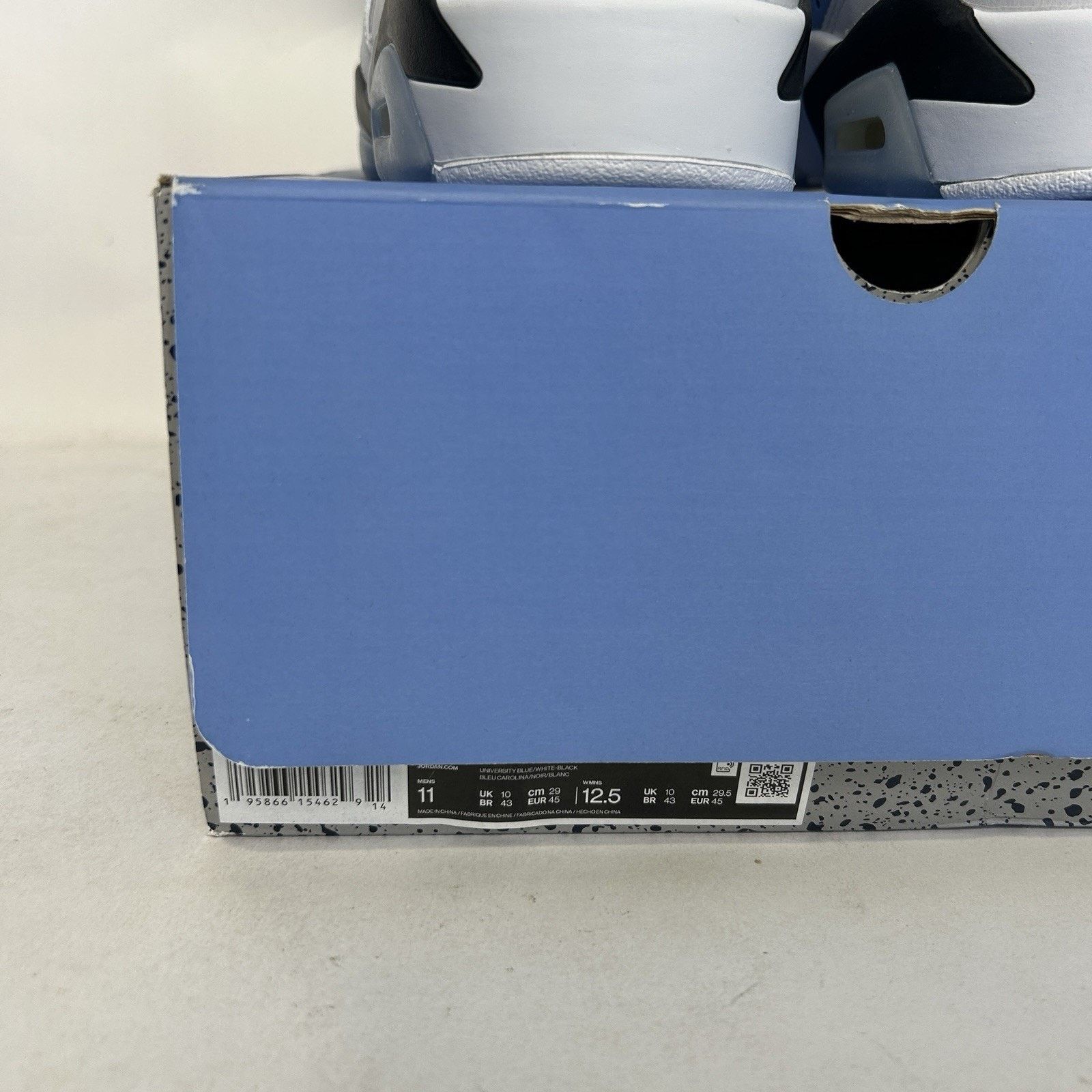 Jordan Brand Nike Air Jordan 6 Retro OG “UNC Home” CT8529-410 Size US 11 / EU 44 - 5 Thumbnail