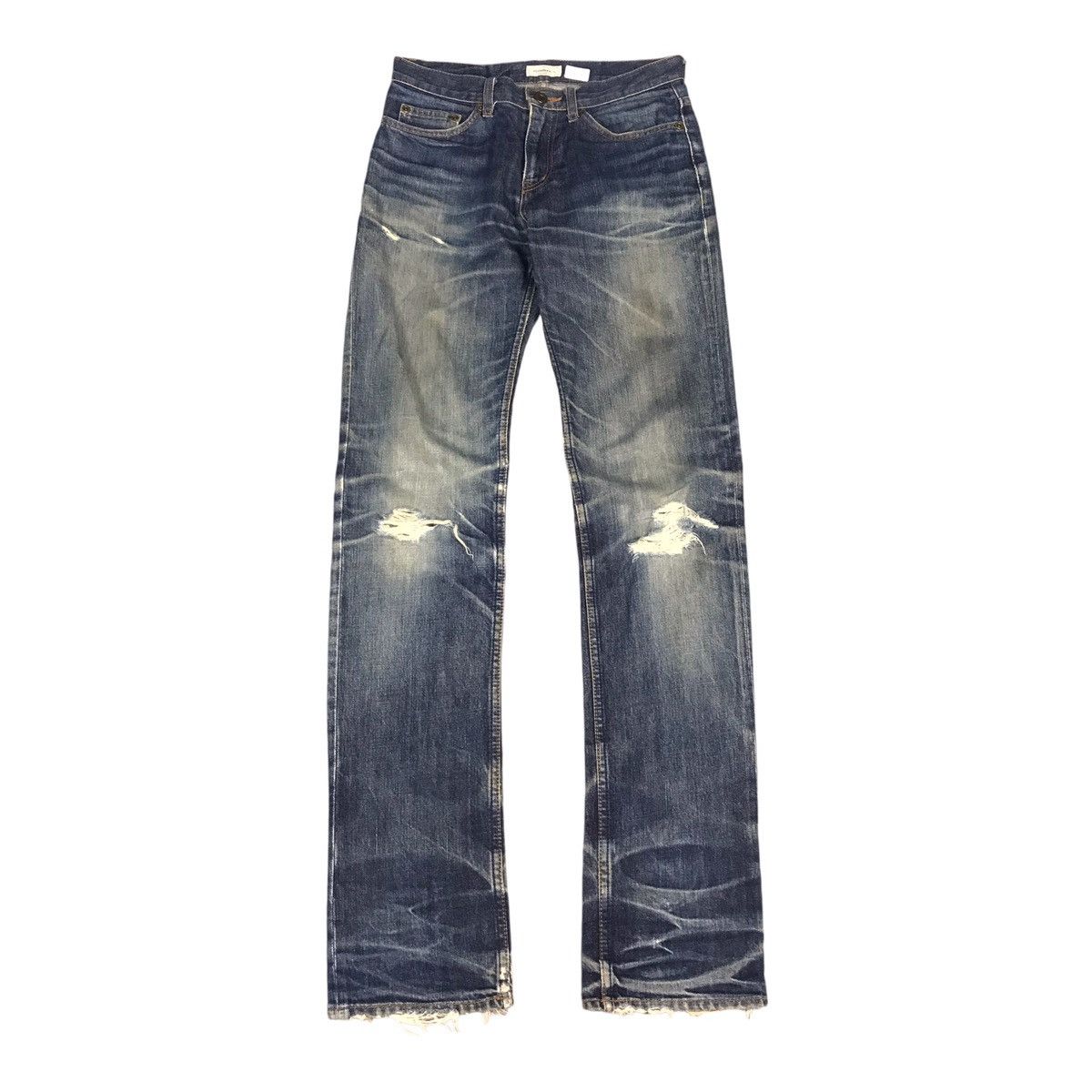 Hysteric Glamour × Japanese Brand HYSTERIC GLAMOUR DENIM DISTRESSED SKINNY JEANS PANT Size US 27 - 1 Thumbnail