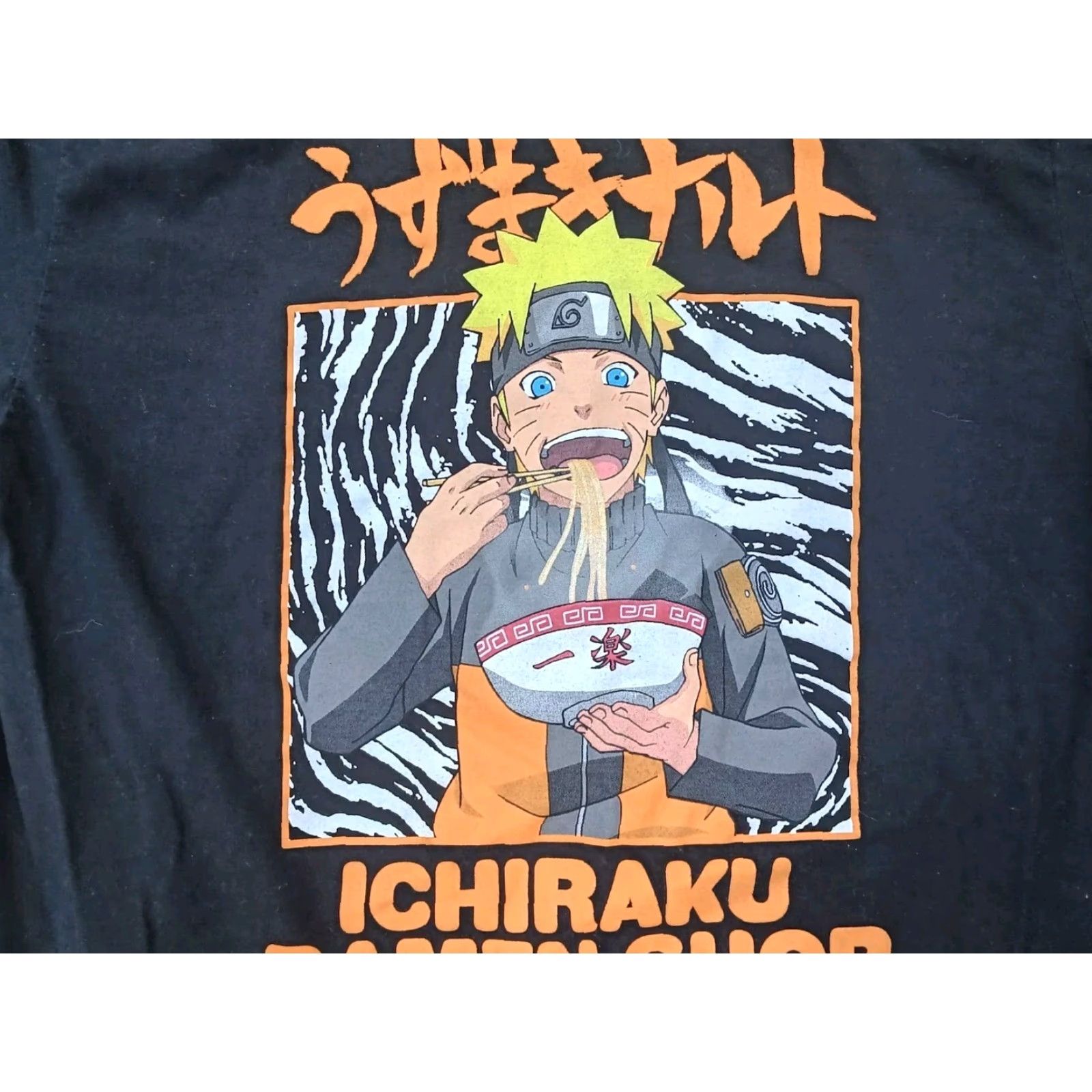Vintage VINTAGE Naruto Shirt Mens XL Shippuden Ichiraku Ramen Shop 2002 Shirt Y2K Black Crew Neck Short Sleeve Graphic Print Men XL Naruto Anime 2002 Mens Size US XL / EU 56 / 4 - 3 Thumbnail