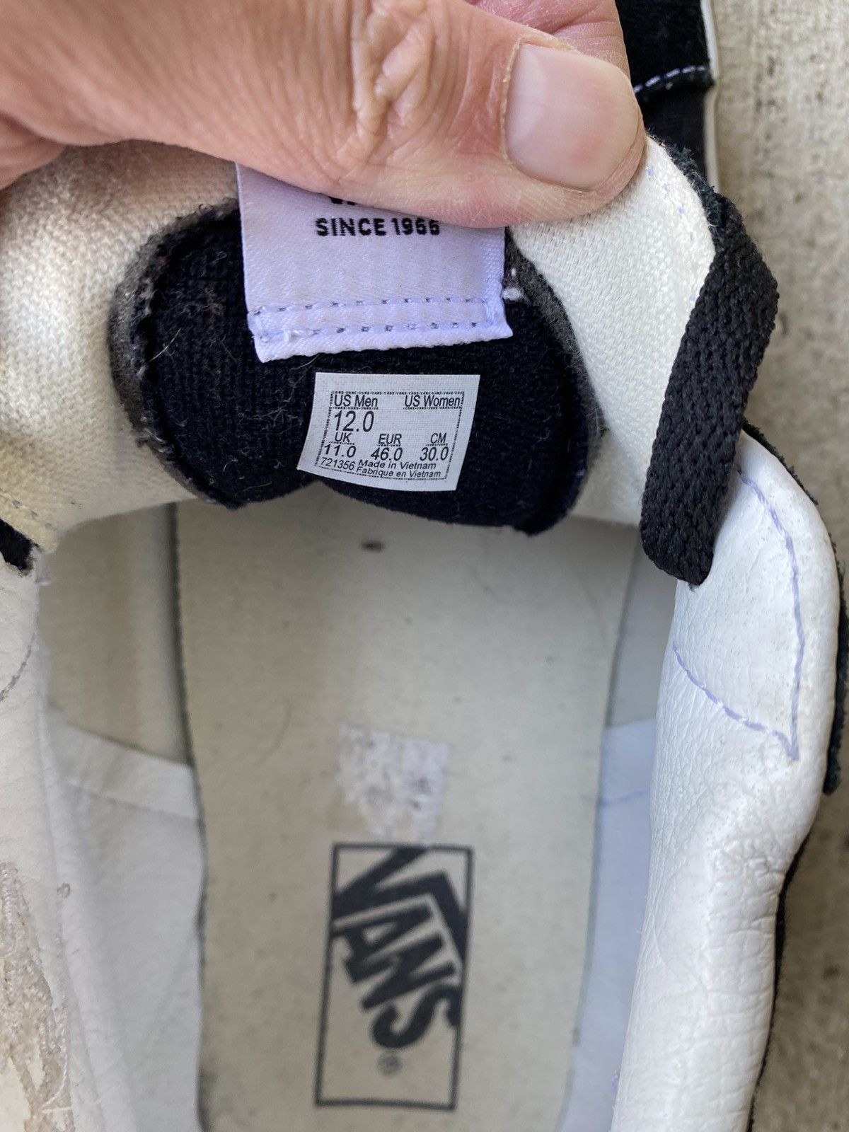 Syndicate × Vans RARE Syndicate Sk8 Hi Vans Size US 12 / EU 45 - 8 Thumbnail
