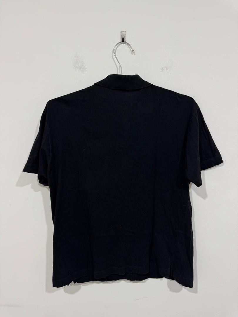Gucci Vintage Gucci Black Polo Tee Size US M / EU 48-50 / 2 - 4 Thumbnail