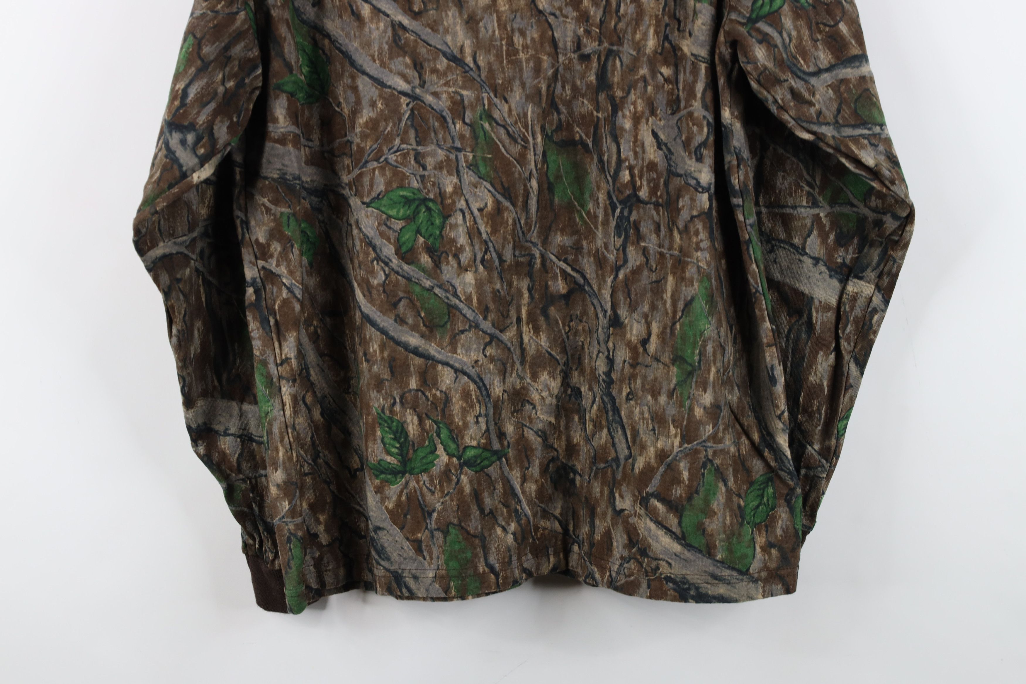 Vintage Vintage 90s Streetwear Long Sleeve Pocket T-Shirt Cotton USA Size US M / EU 48-50 / 2 - 11 Thumbnail
