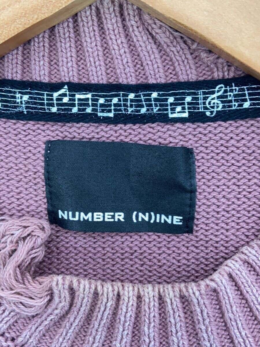 Number (N)ine Acid Wash Distressed Knit Sweater Size US XL / EU 56 / 4 - 4 Thumbnail