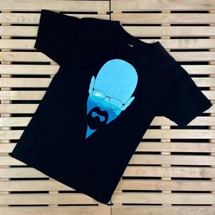 Band Tees × Vintage Mens Vintage Bad Heisenberg T Shirt Size M Size US M / EU 48-50 / 2 - 1 Thumbnail