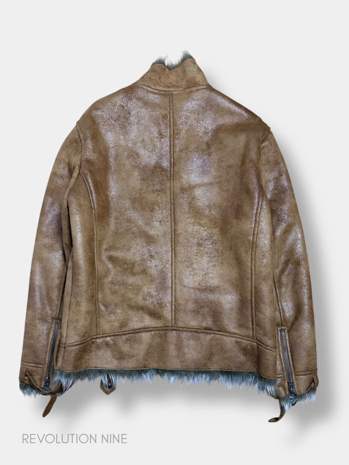 semanticdesign Semantic Design leather fur lined jacket Size US L / EU 52-54 / 3 - 4 Thumbnail