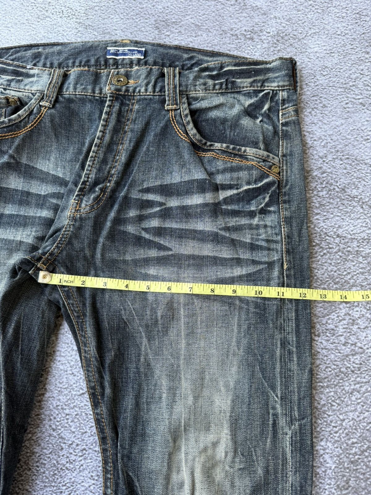 If Six Was Nine × Japanese Brand × Le Grande Bleu (L.G.B.) Japanese flared villand stone denim jeans Ifsixwasnine lgb Size US 36 / EU 52 - 12 Thumbnail