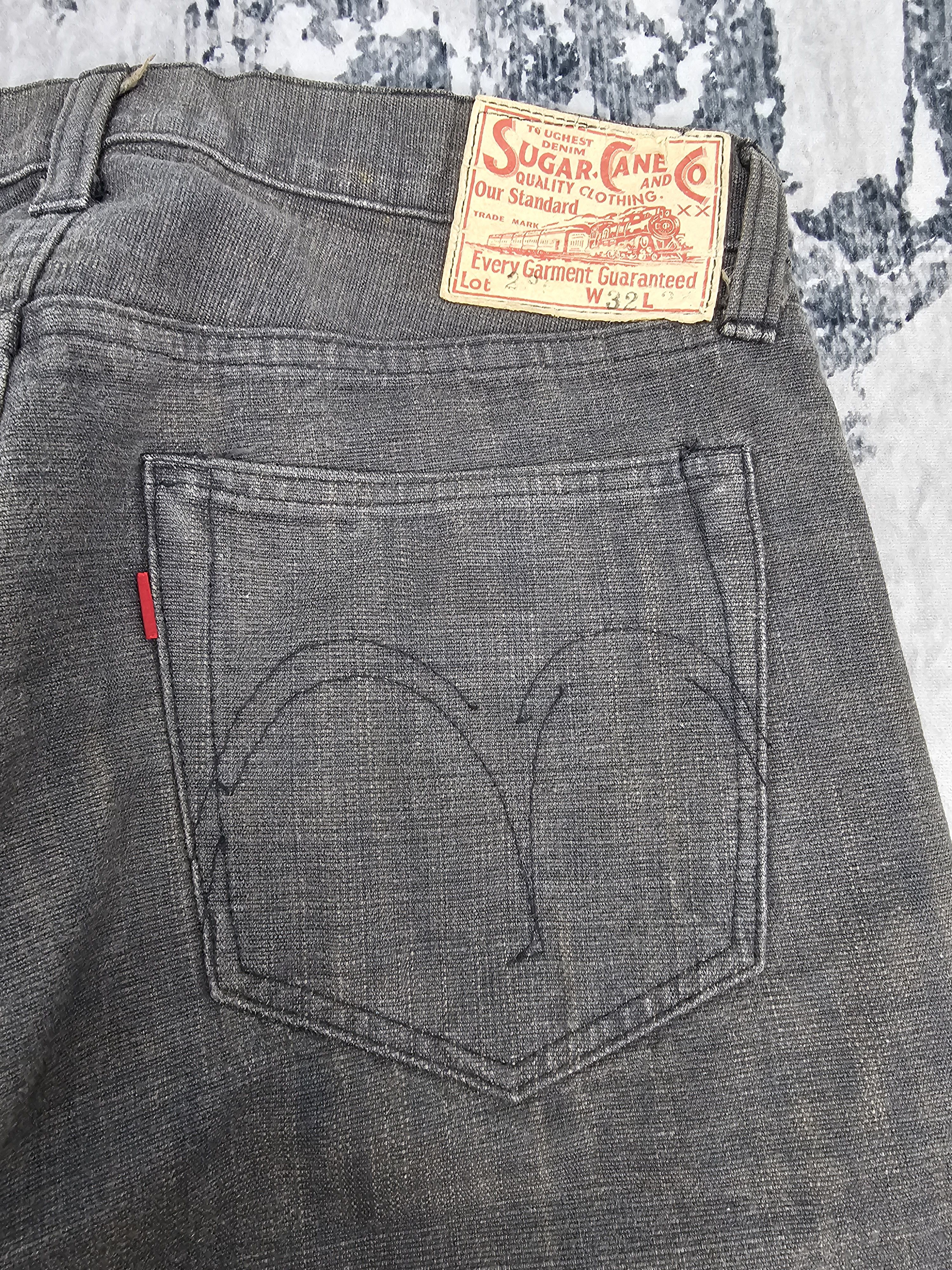 Sugar Cane SUGAR CANE Straight Cut Jeans JB0253 Size 31x33.5 Size US 31 - 8 Thumbnail