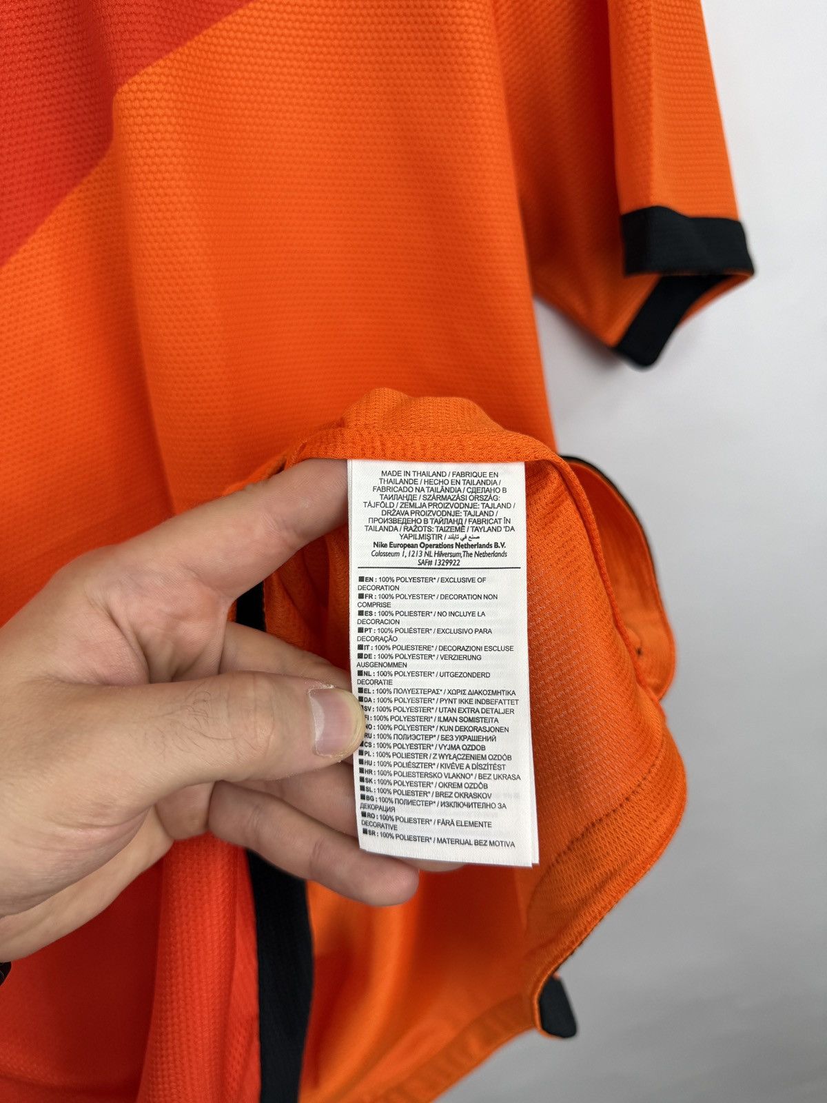 Nike 🇳🇱 2012 Nike KNVB Netherlands Soccer Jersey Rare Retro Hype Size US M / EU 48-50 / 2 - 8 Thumbnail