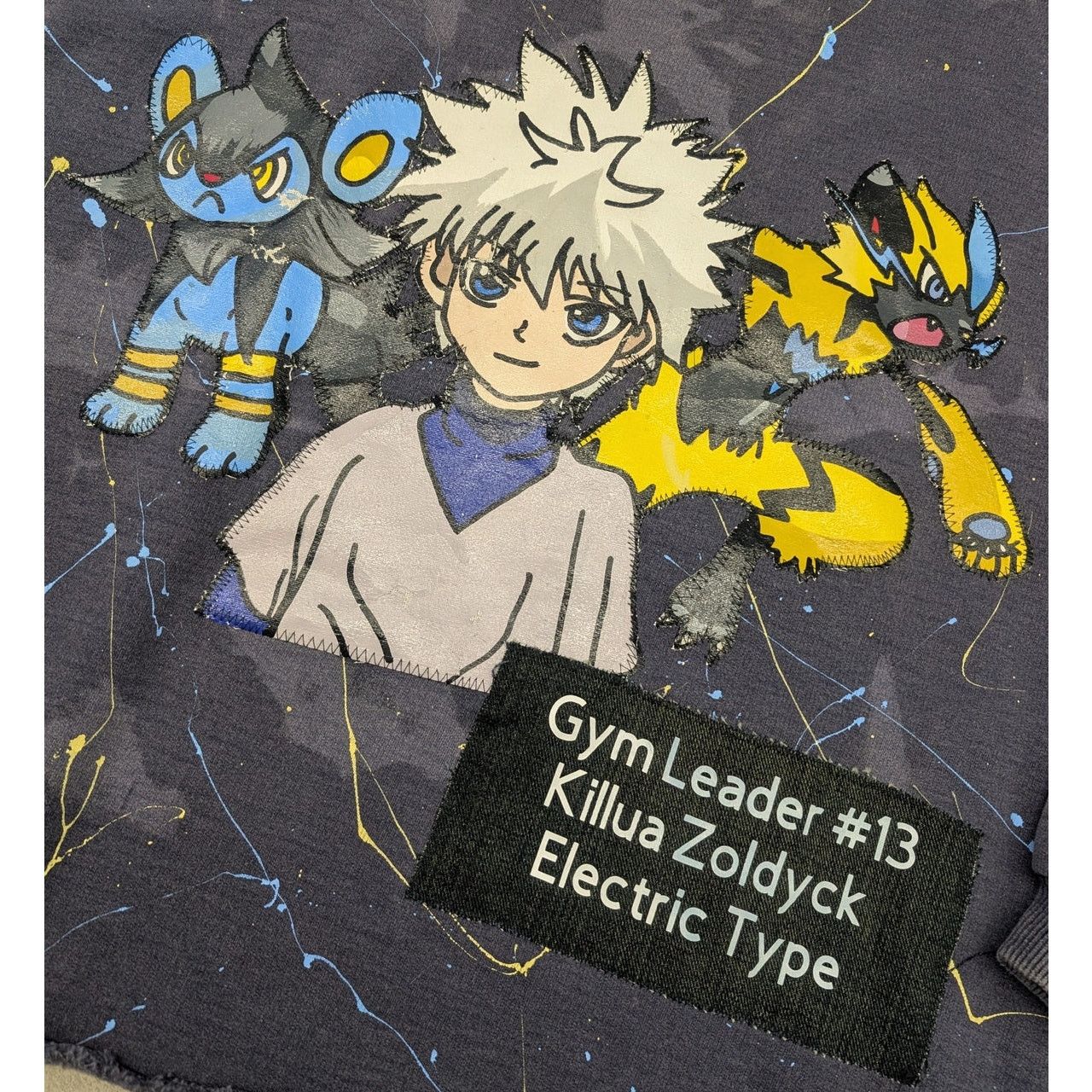 Supreme Custom 1 of 1 Bad Apple Killua Gym Leader Cropped sweater Size US L / EU 52-54 / 3 - 2 Thumbnail
