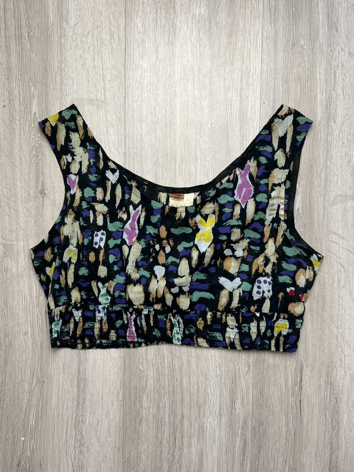 Missoni Missoni Mare Painted Crop Top Size S / US 4 / IT 40 - 1 Thumbnail