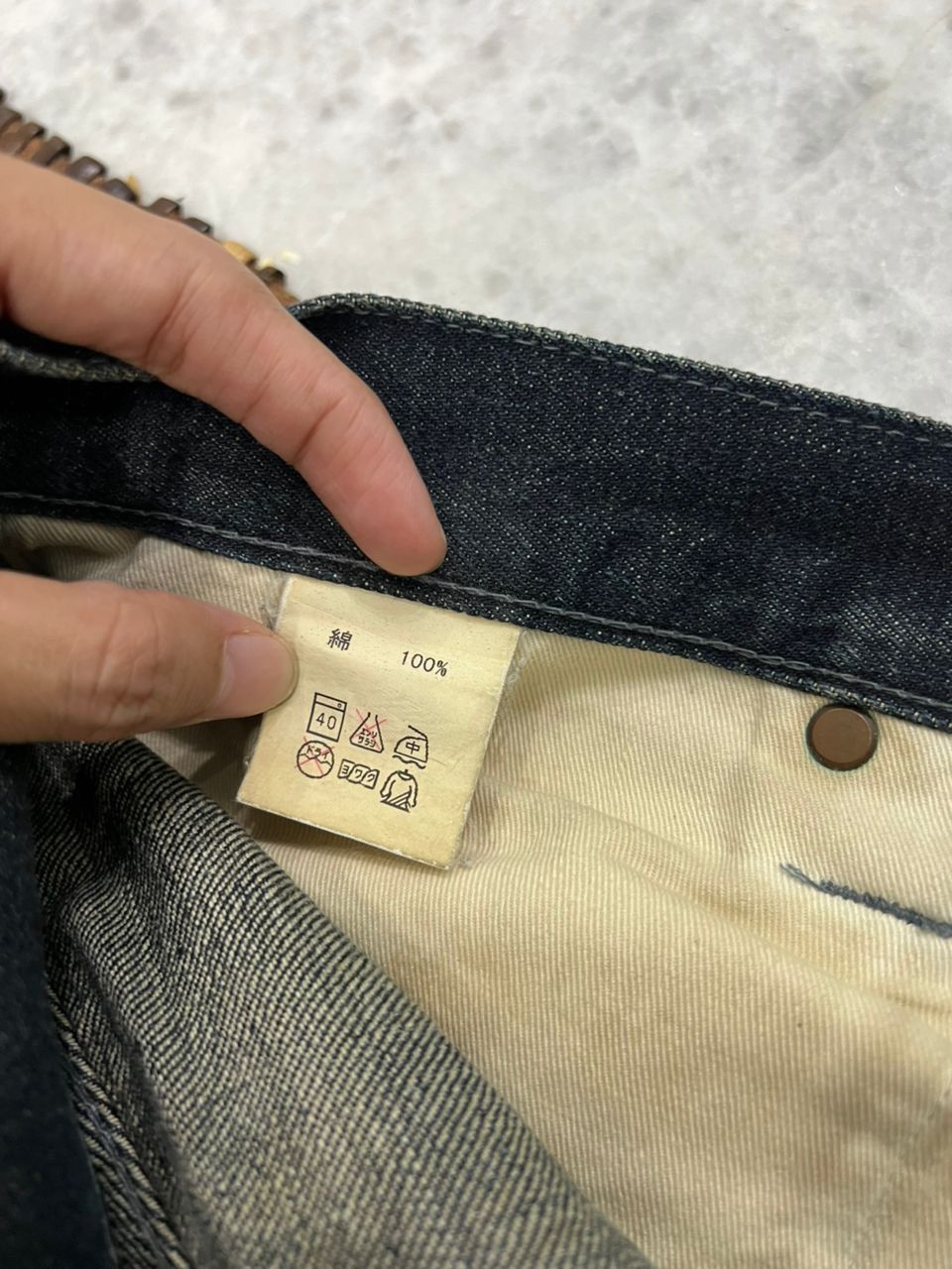 FDMTL Fundemantal Denim Jeans Size US 34 / EU 50 - 9 Thumbnail