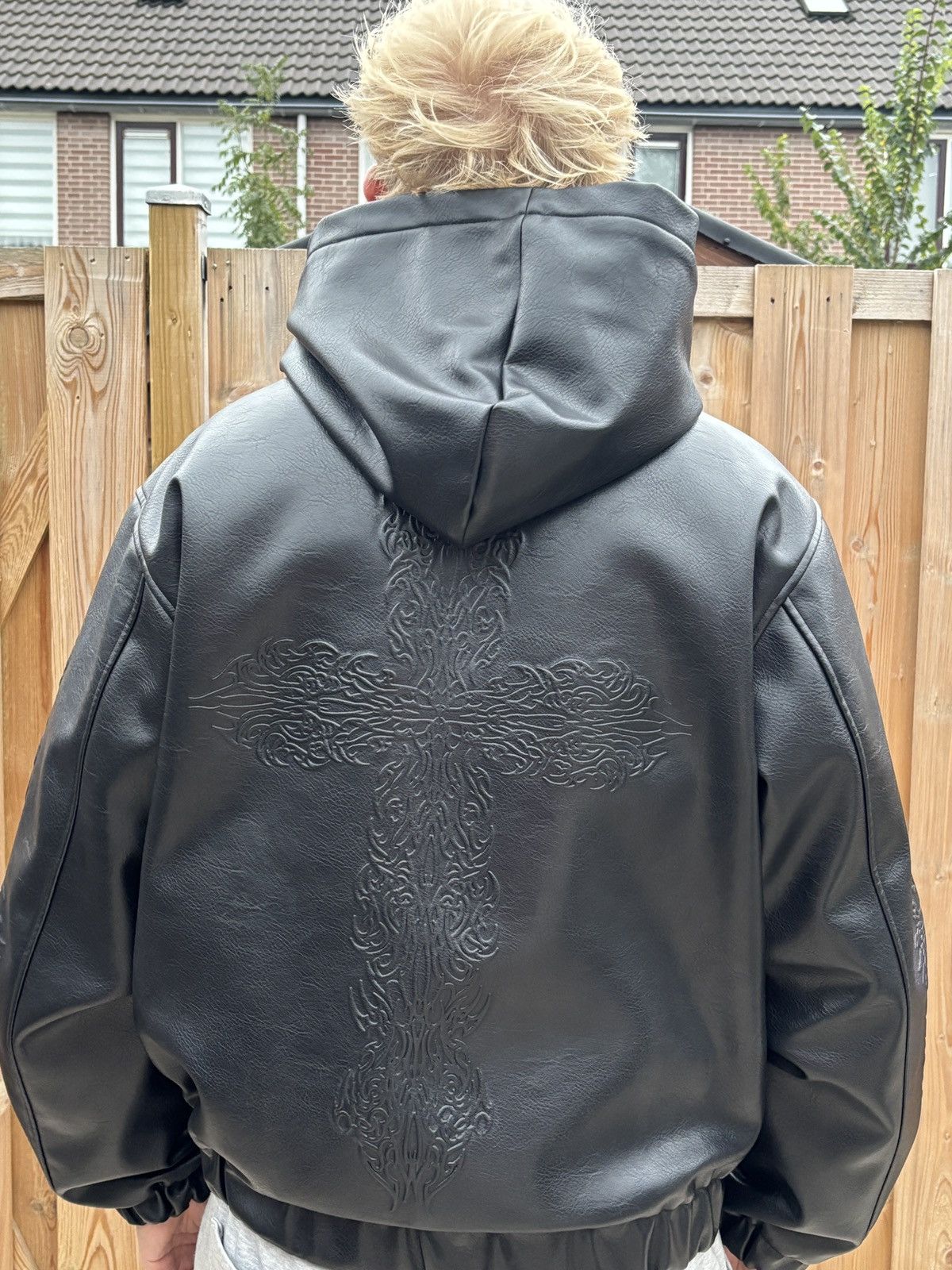 Other Onlycurse Black leather jacket Size US L / EU 52-54 / 3 - 6 Thumbnail