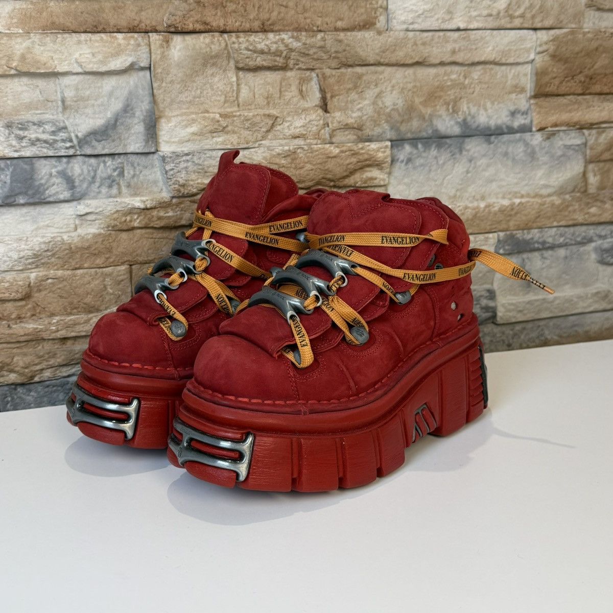 New Rock New Rock X Evangelion 106-S29 boots size 37 rare Size US 7 / IT 37 - 1 Thumbnail