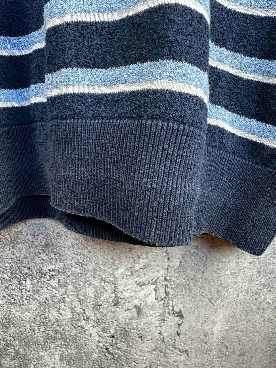 Fred Perry Fred Perry Striped Terry Knit Sweater Jumper Crew Size US L / EU 52-54 / 3 - 11 Thumbnail