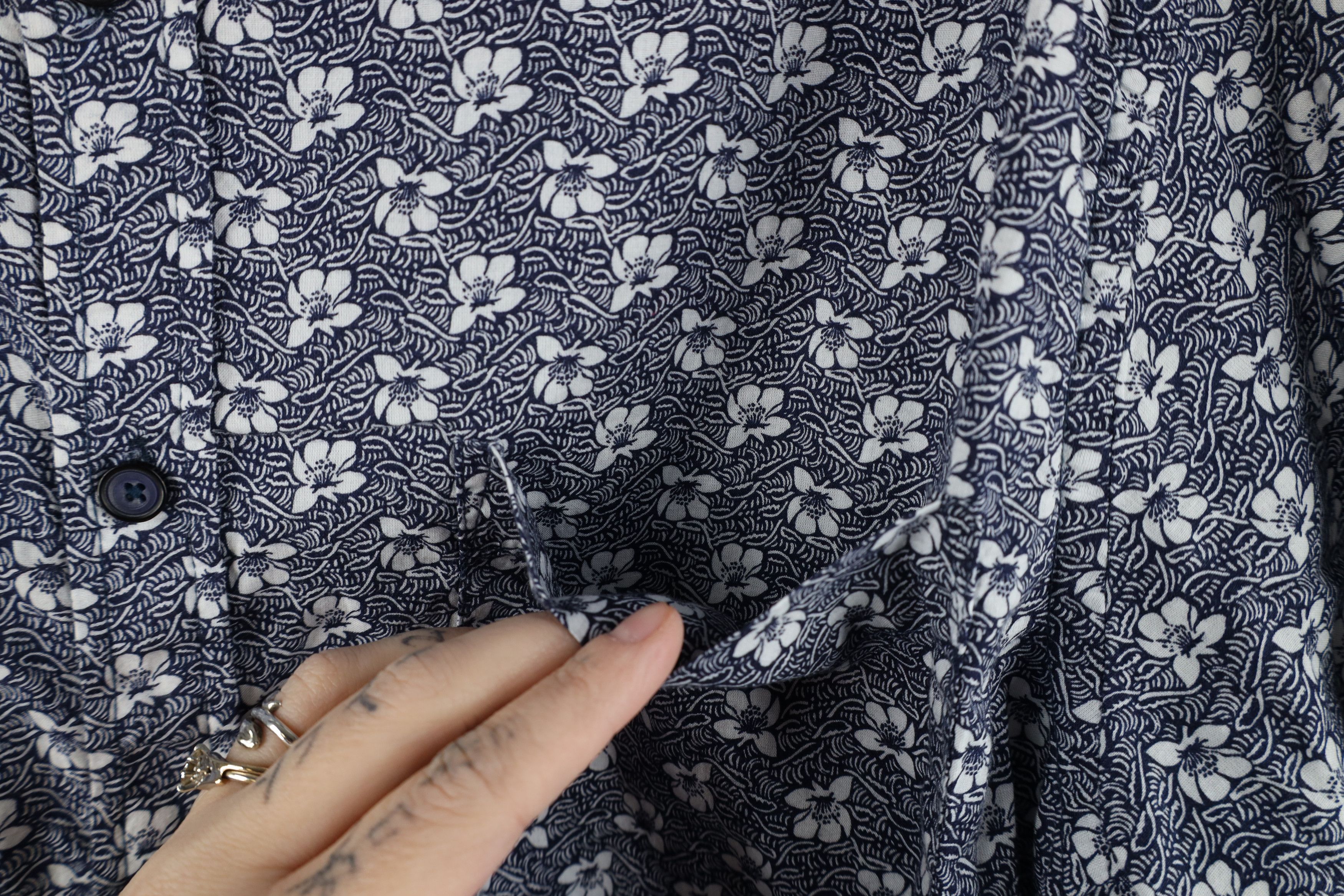 Nat Nast × Vintage Nat Nast Luxury Originals Print Short Sleeve Button Shirt Size US L / EU 52-54 / 3 - 4 Thumbnail