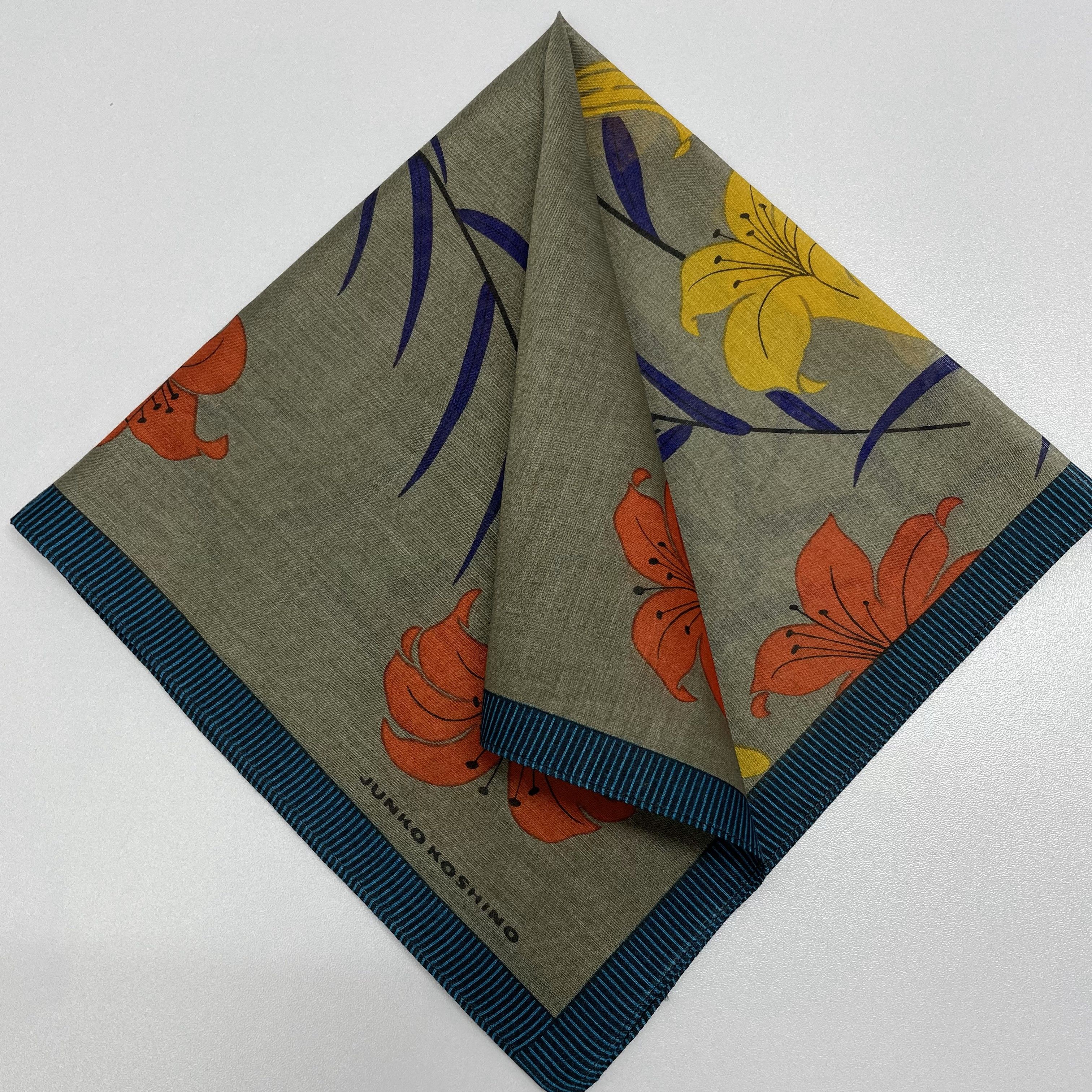 Japanese Brand Junko Koshino Handkerchief / Neckerchief / Bandana - 4326 Size ONE SIZE - 1 Thumbnail