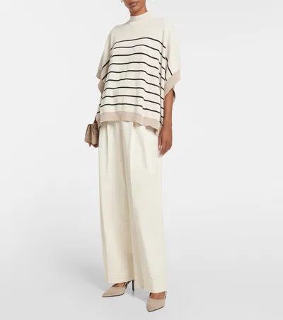 Brunello Cucinelli o1y0825 Turtleneck Sweater in Multicolor Size M / US 6-8 / IT 42-44 - 4 Thumbnail