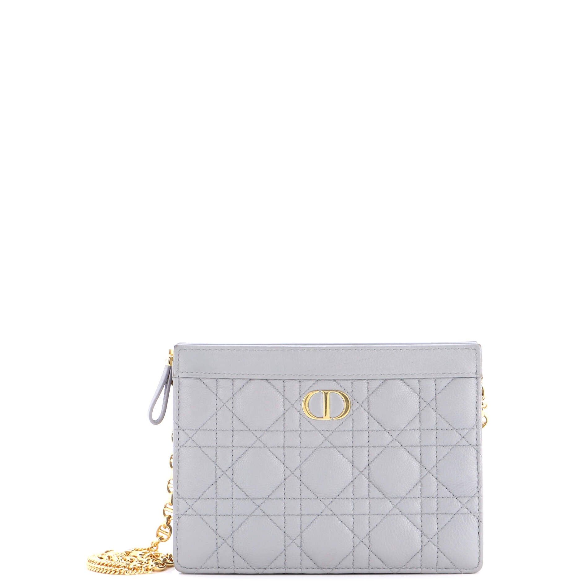Dior Caro Clutch with Chain Size ONE SIZE - 1 Thumbnail