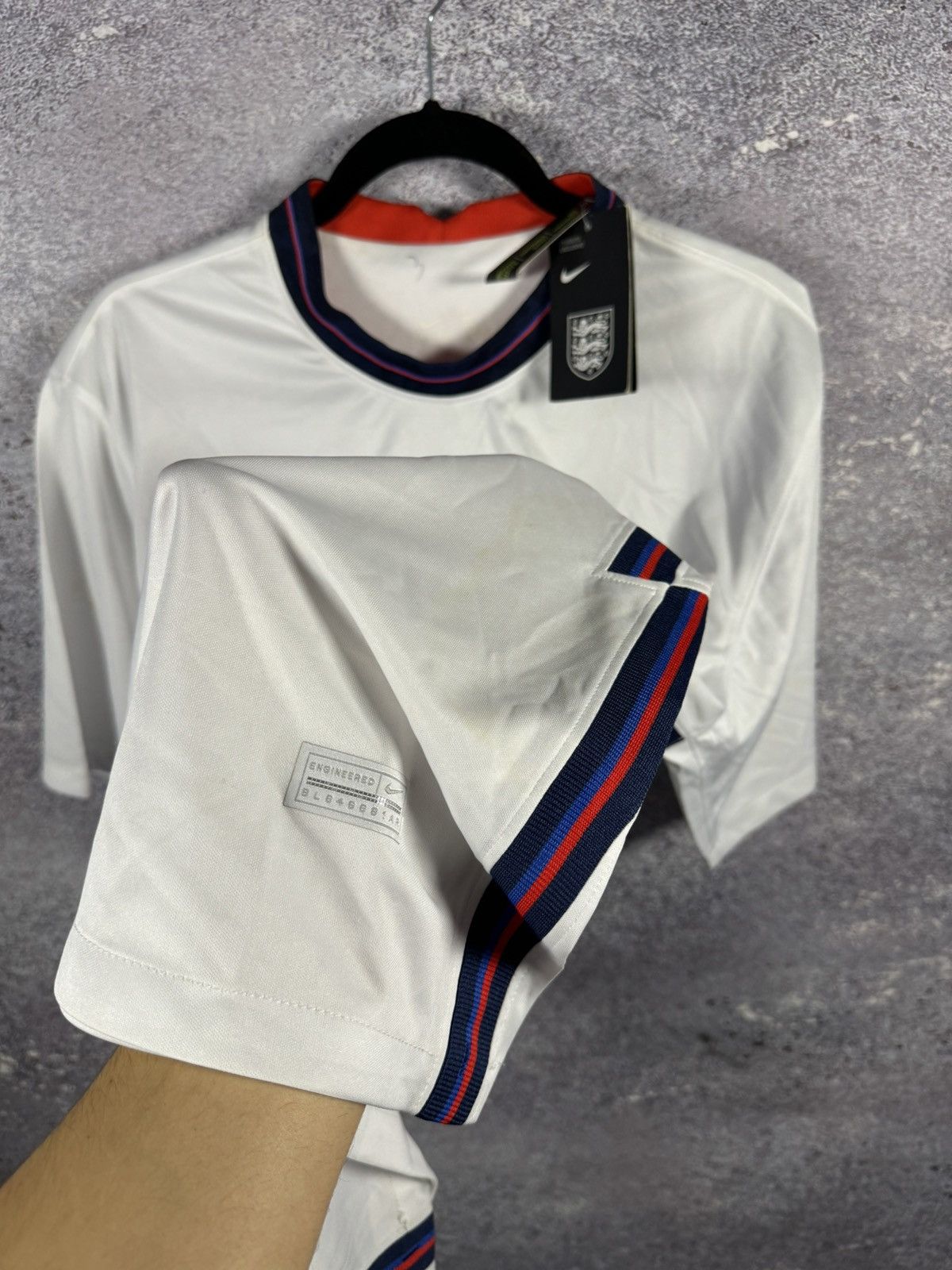 Nike × Vintage NEW England National Team 2020 Nike Jersey Blokcore 2XL Size US XXL / EU 58 / 5 - 10 Thumbnail
